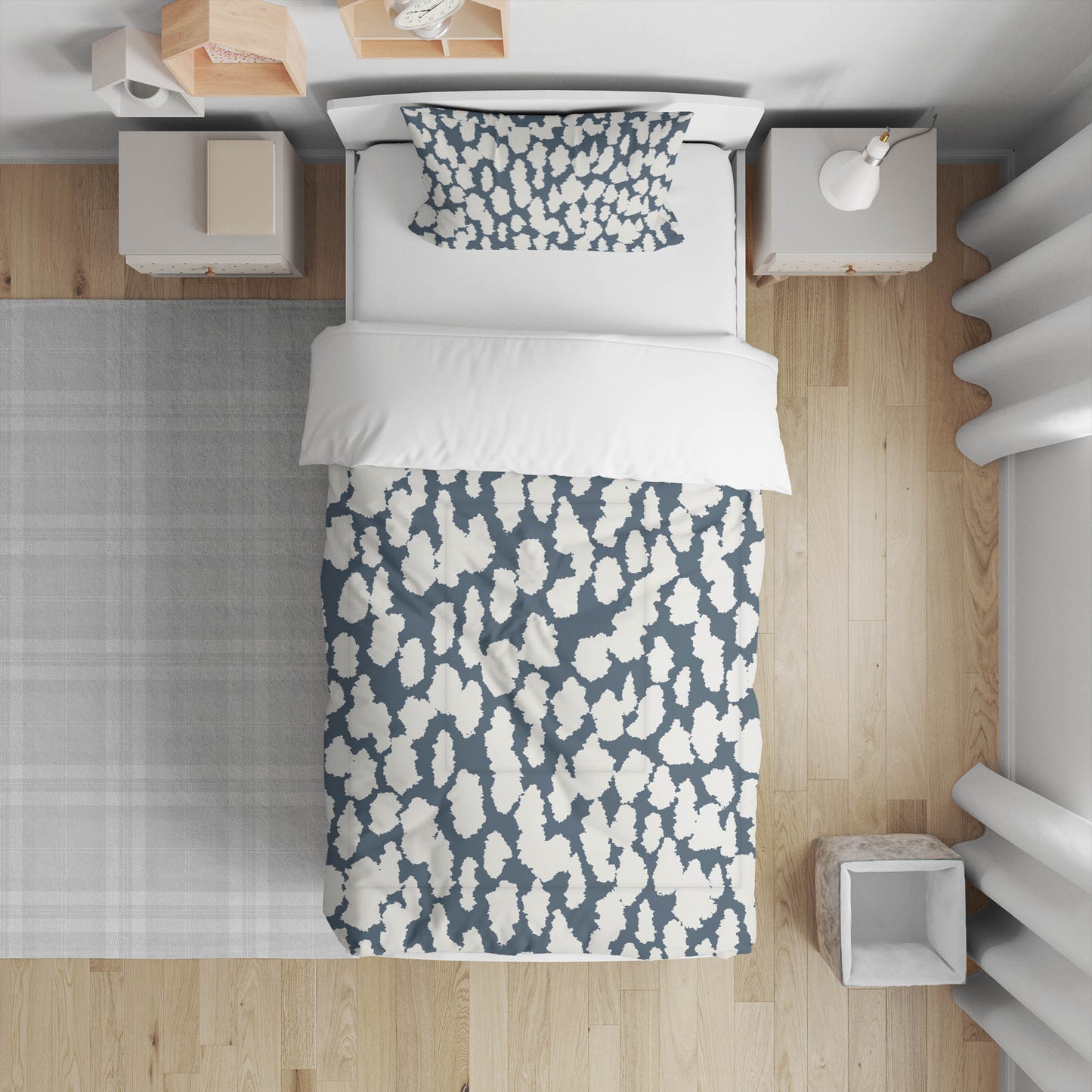 Animal Splat Comforter Set