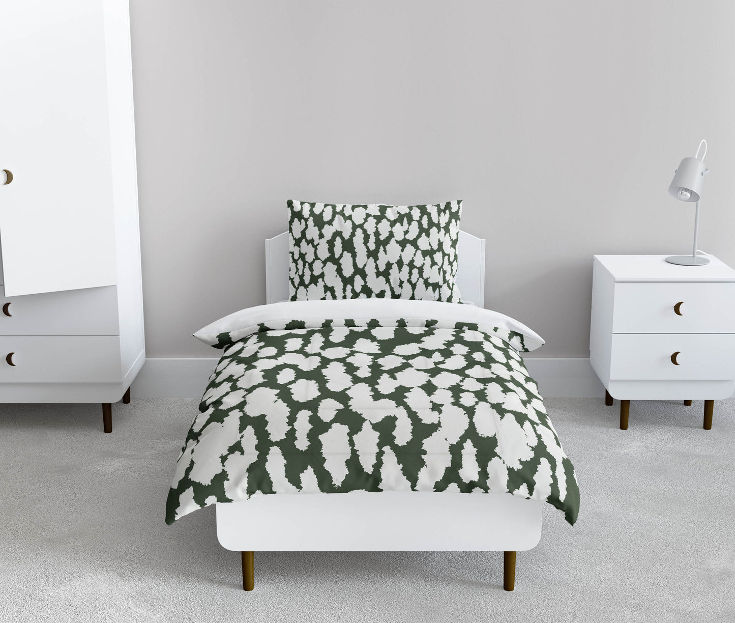 Animal Splat Comforter Set