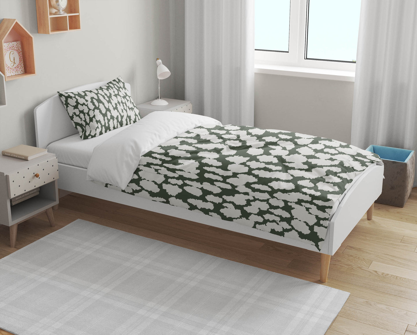 Animal Splat Comforter Set