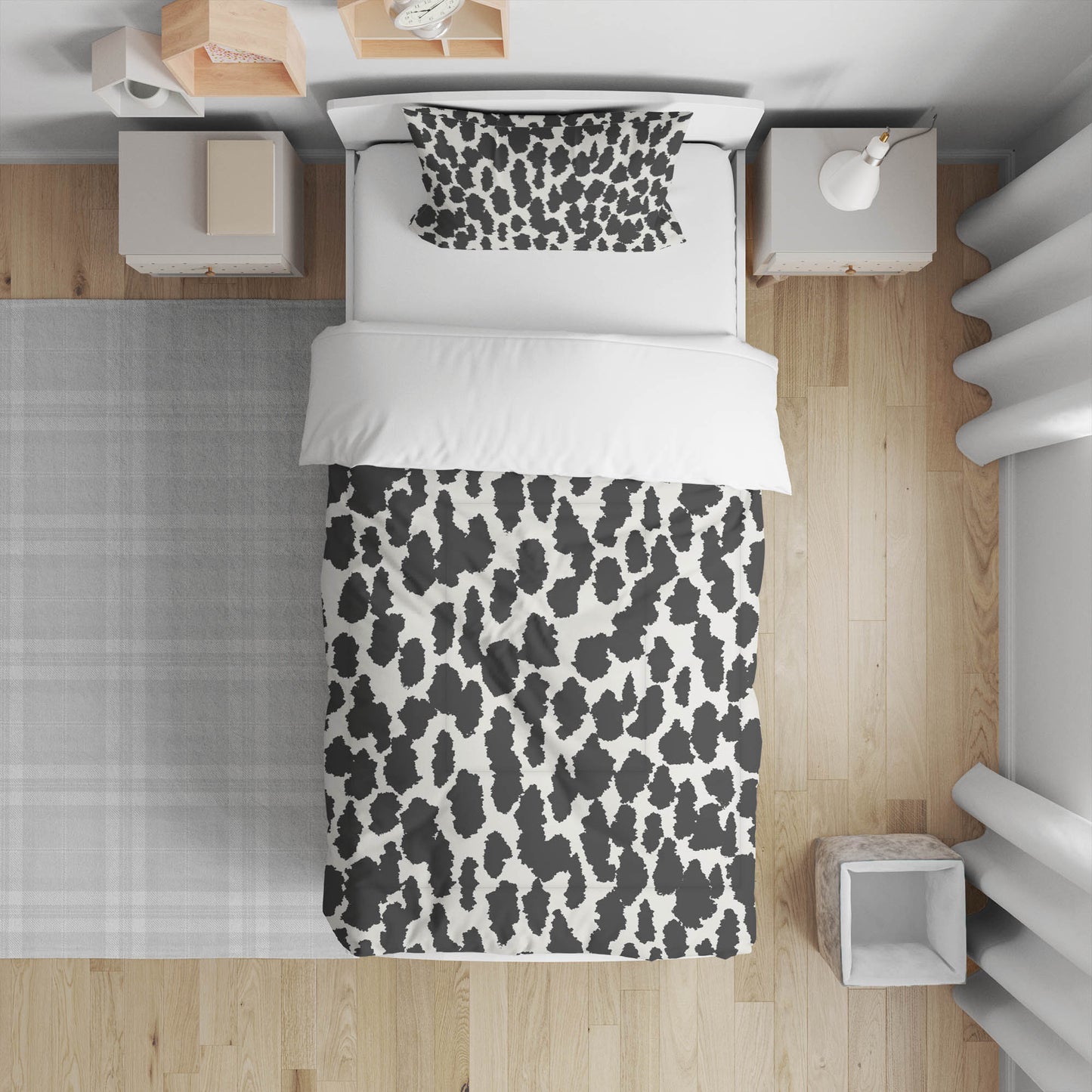 Animal Splat Comforter Set