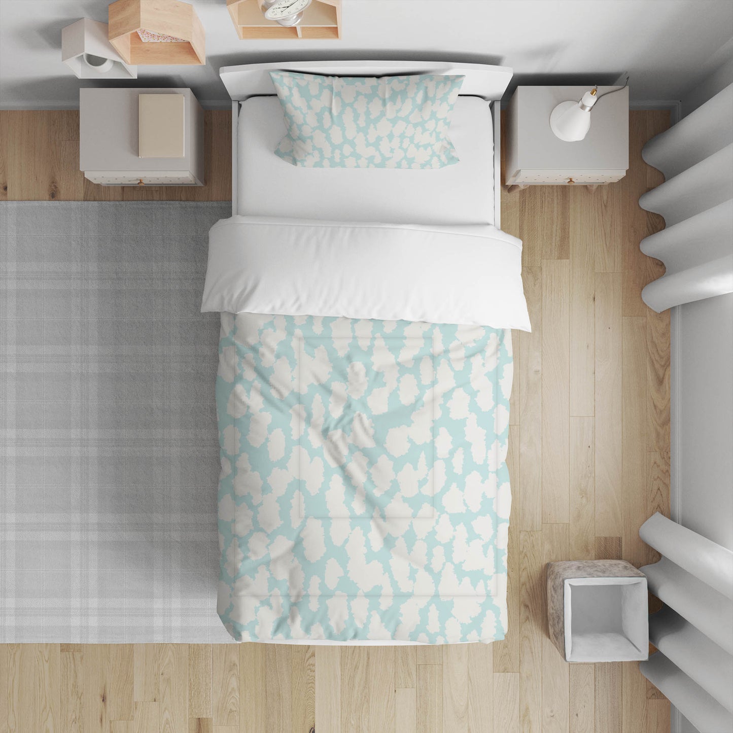 Animal Splat Comforter Set