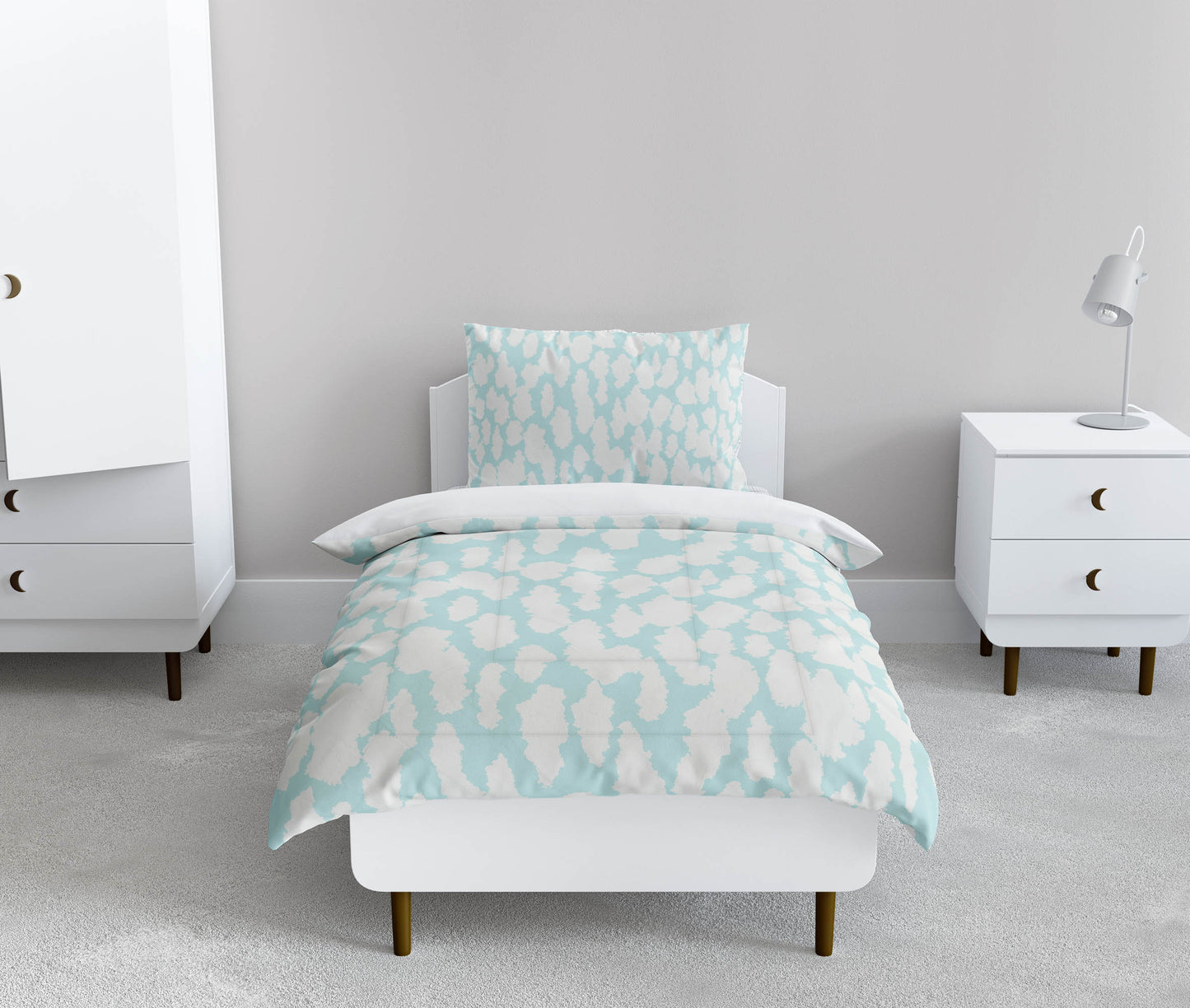 Animal Splat Comforter Set