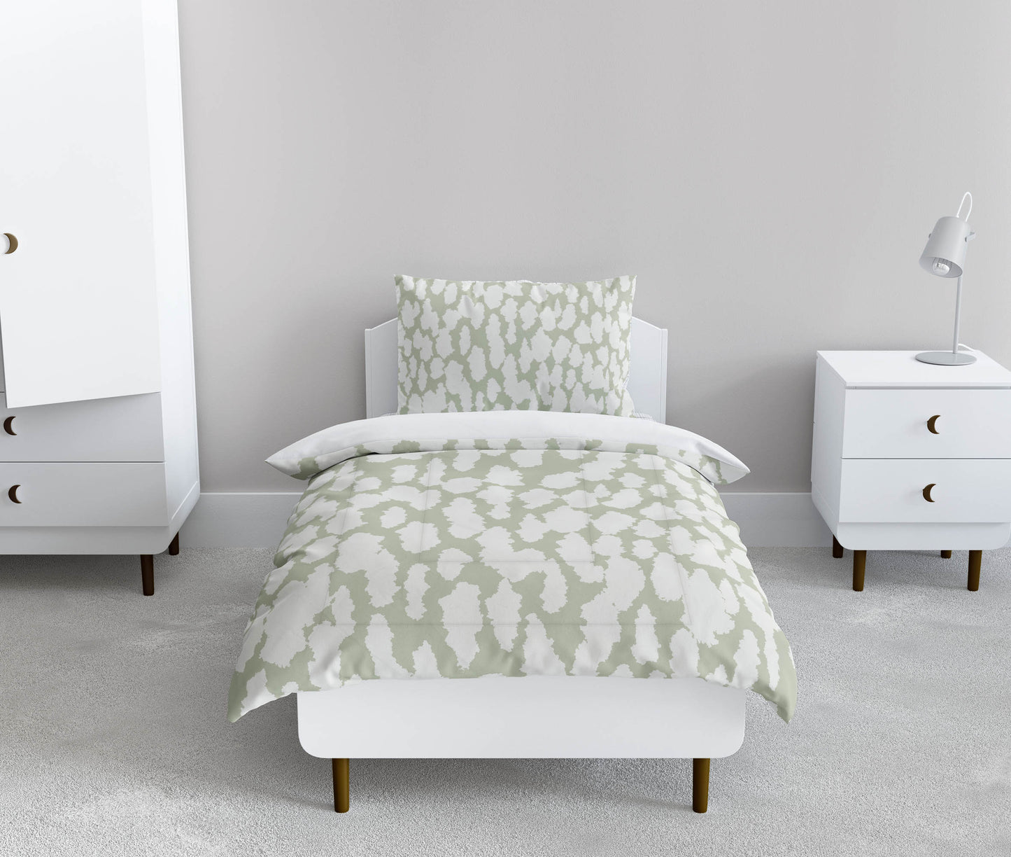 Animal Splat Comforter Set