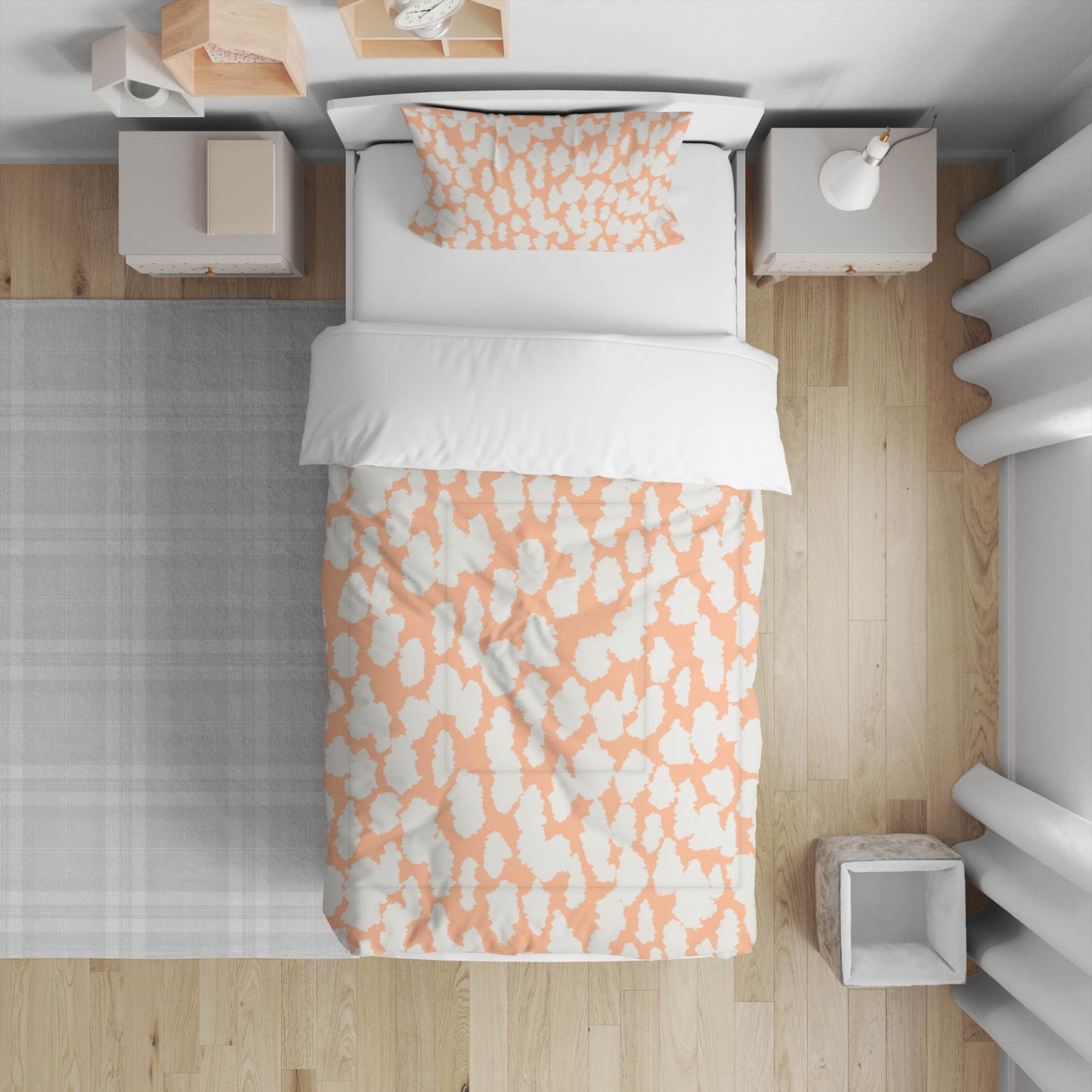 Animal Splat Comforter Set
