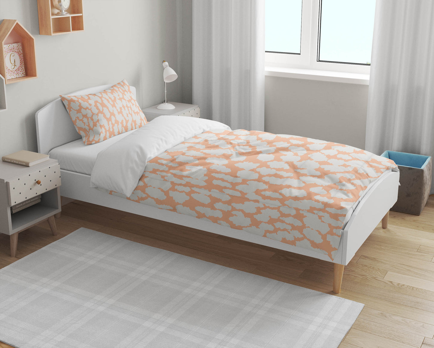 Animal Splat Comforter Set