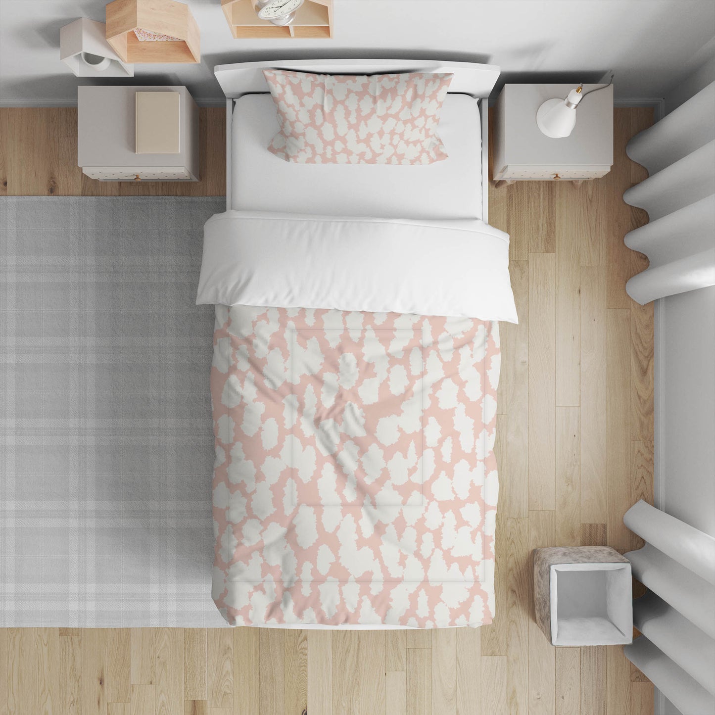 Animal Splat Comforter Set
