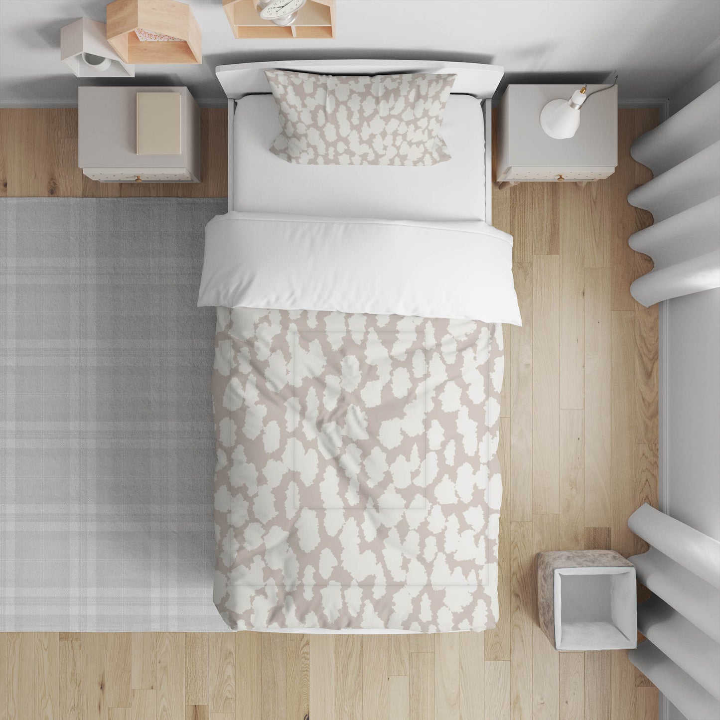 Animal Splat Comforter Set