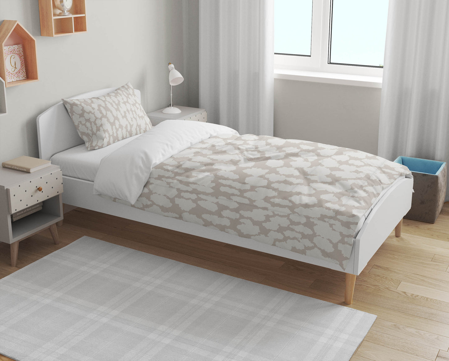 Animal Splat Comforter Set
