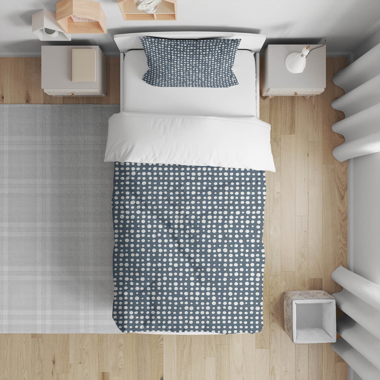 Assorted Dots Comforter Set