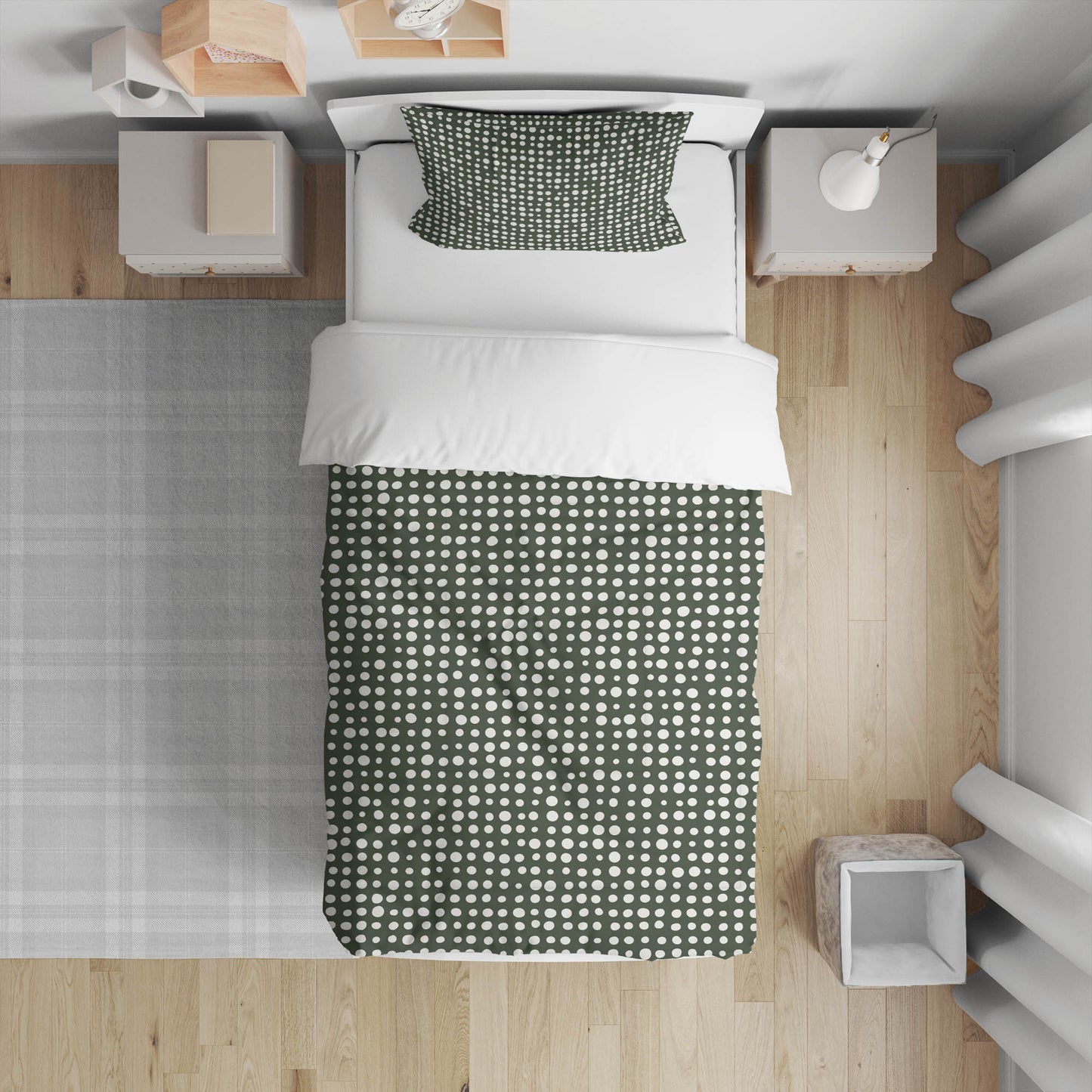 Assorted Dots Comforter Set