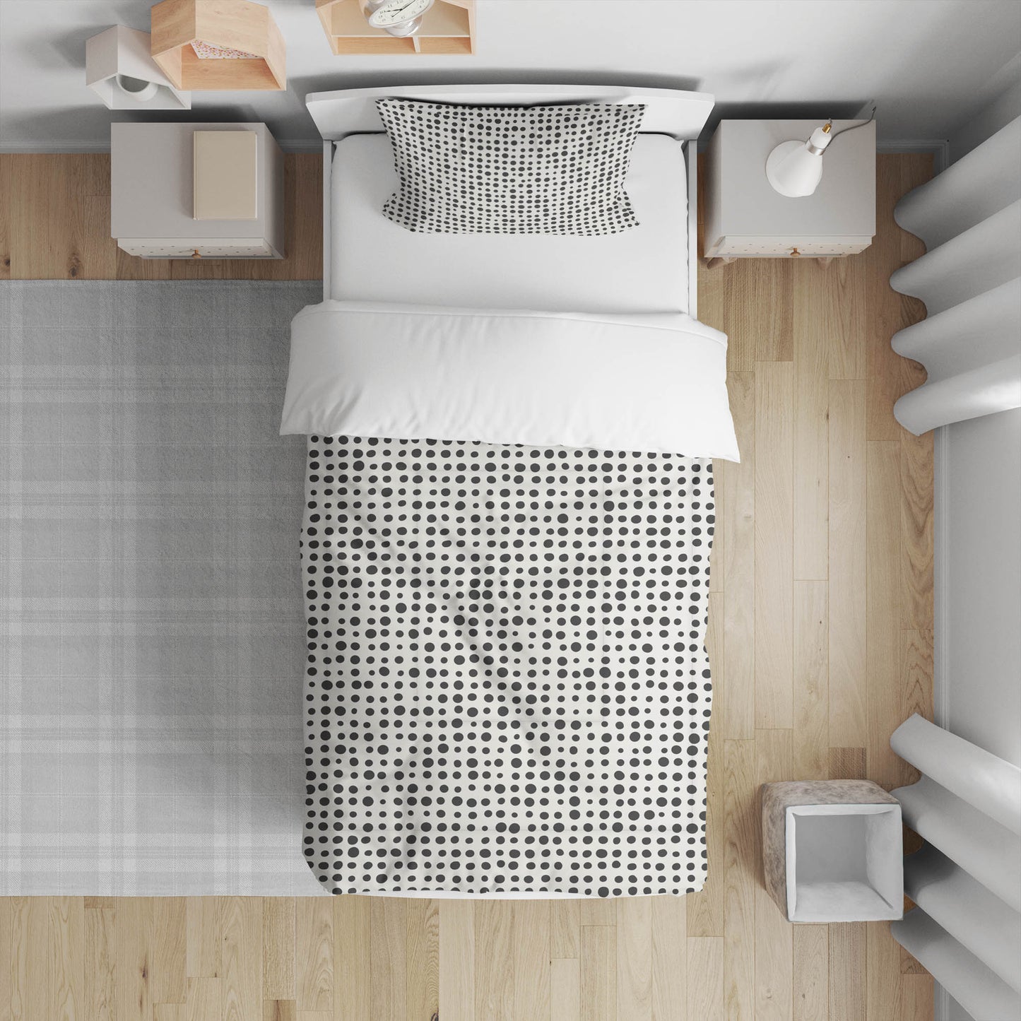 Assorted Dots Comforter Set