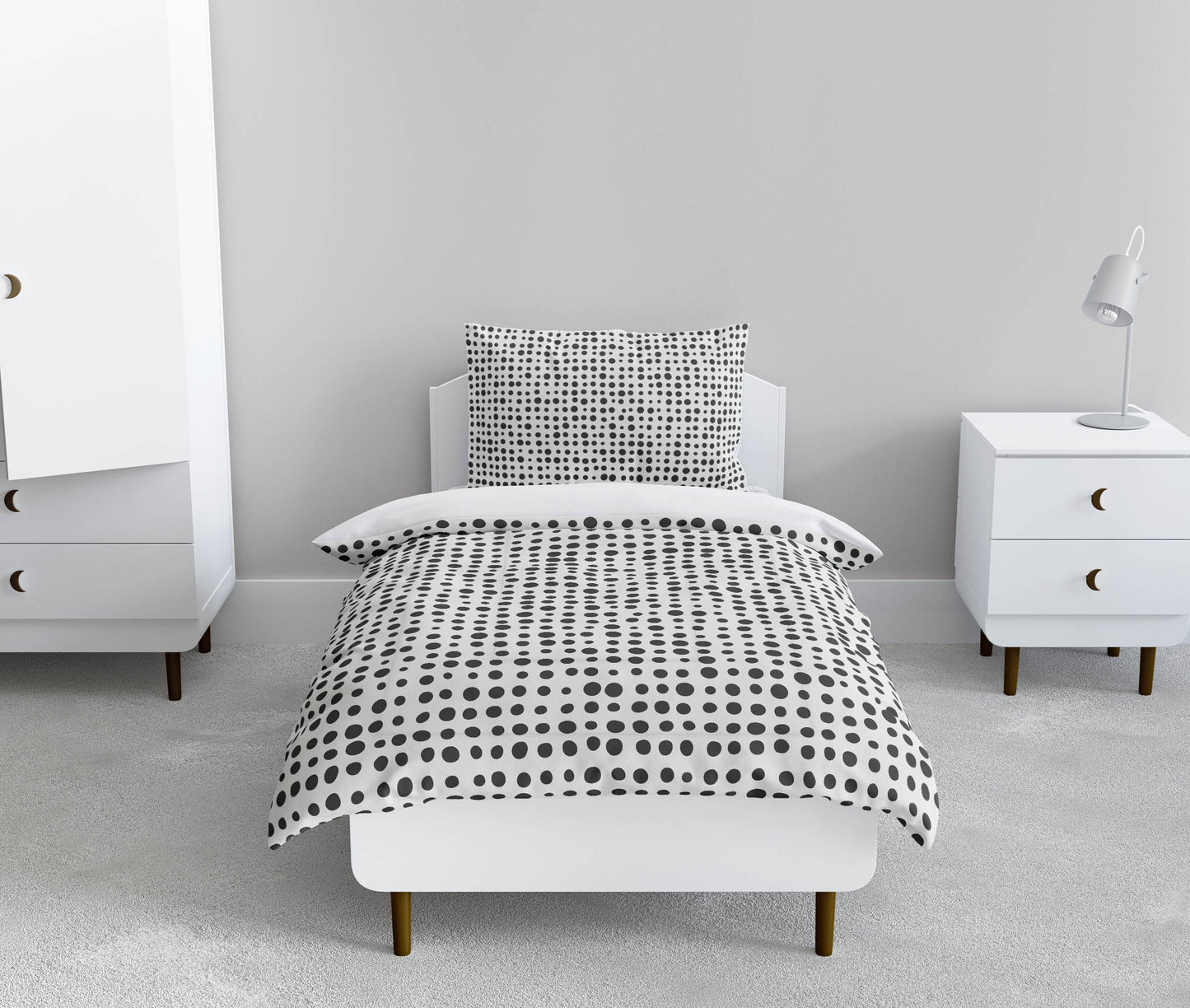 Assorted Dots Comforter Set