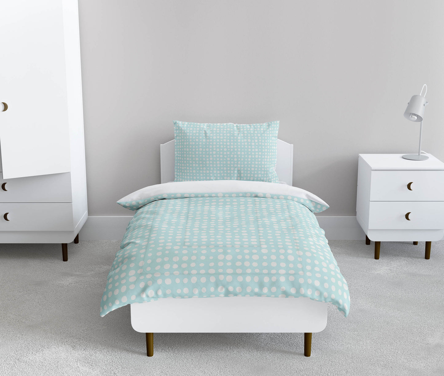 Assorted Dots Comforter Set