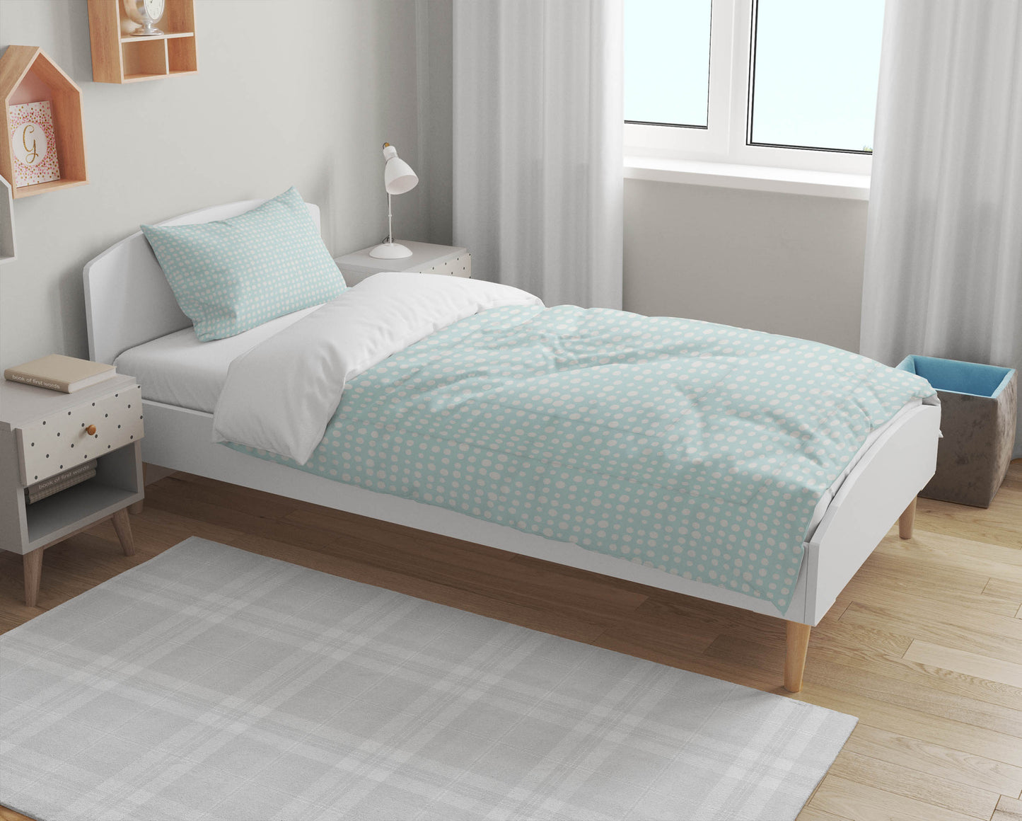 Assorted Dots Comforter Set