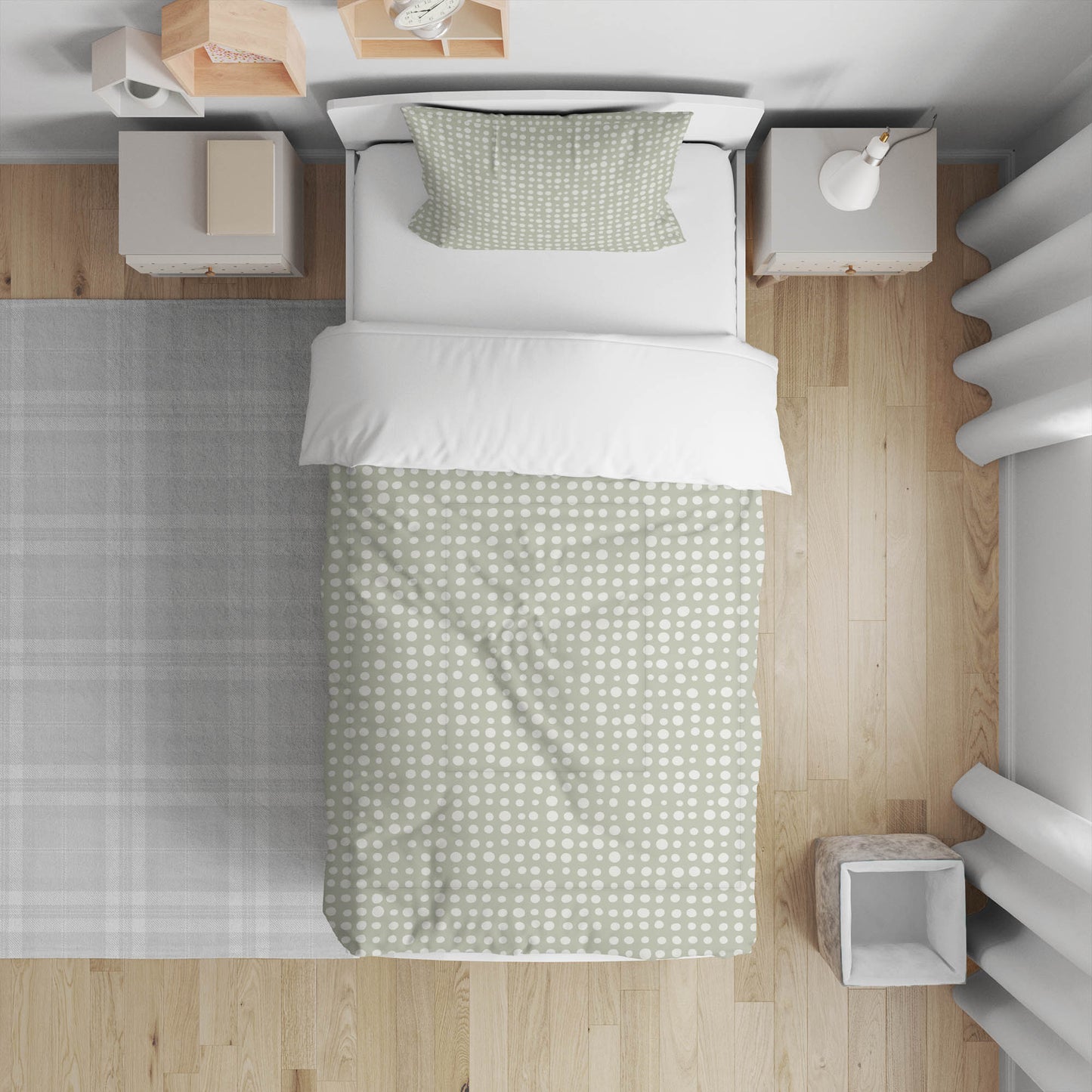 Assorted Dots Comforter Set