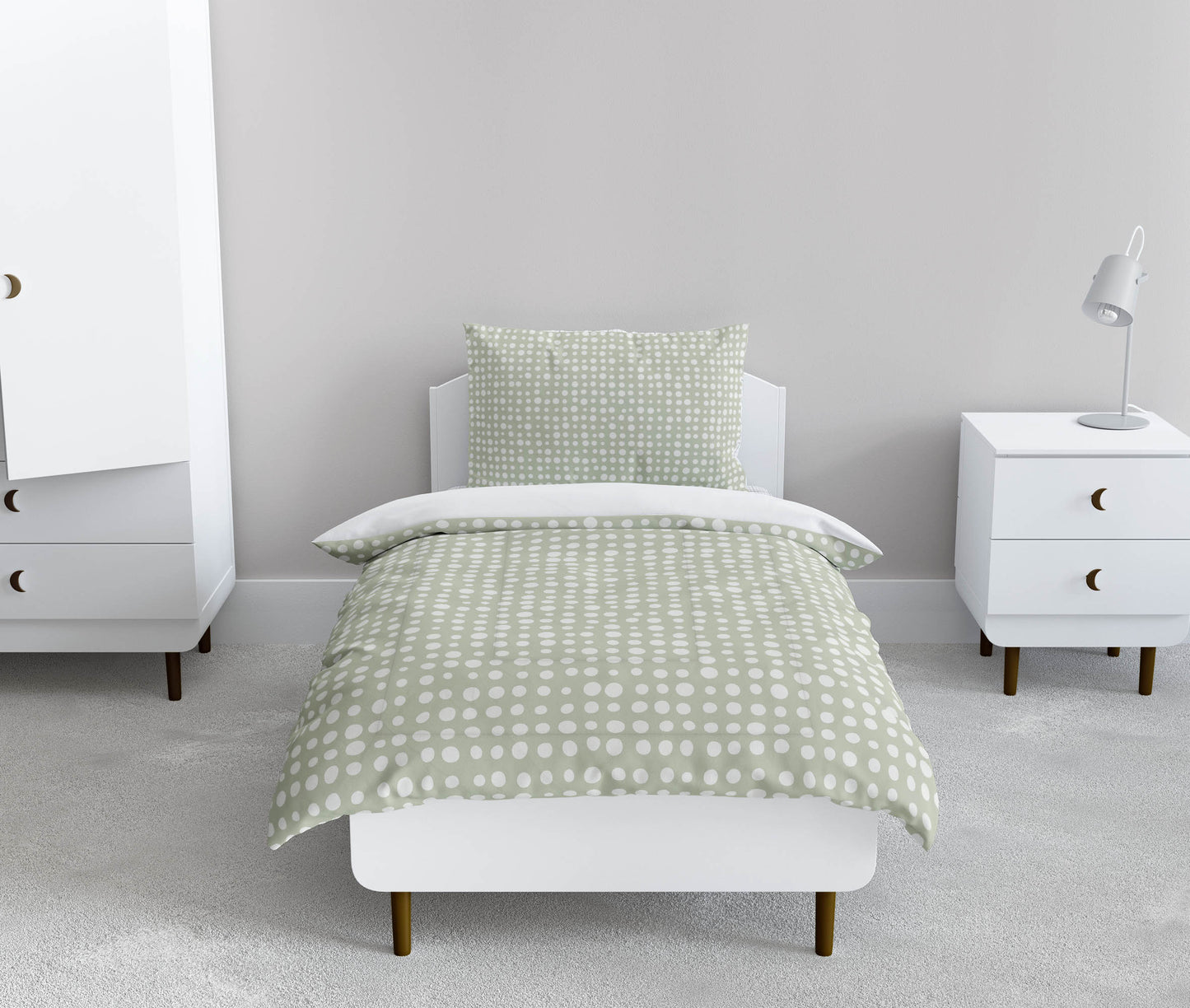 Assorted Dots Comforter Set