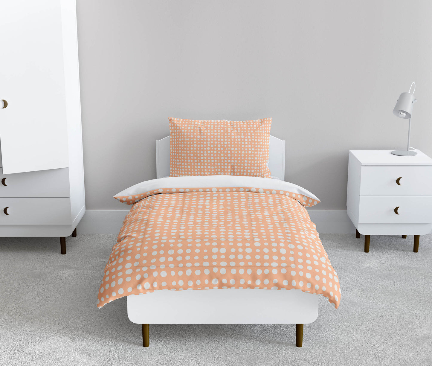 Assorted Dots Comforter Set