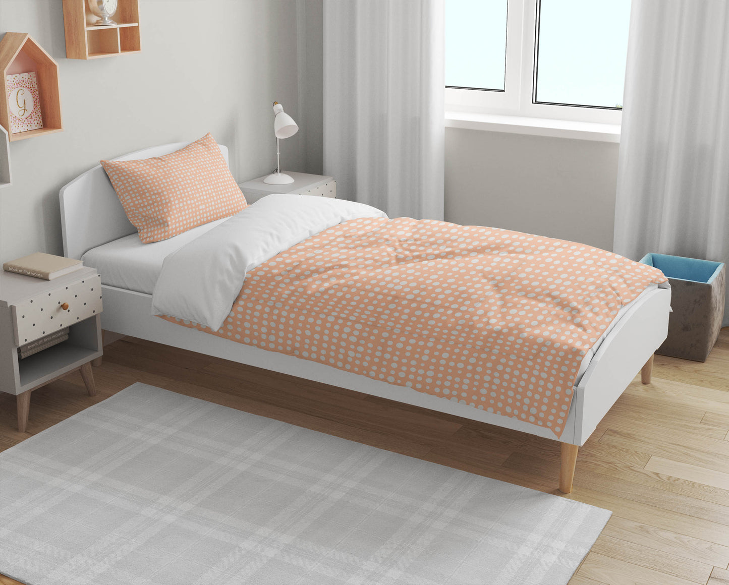 Assorted Dots Comforter Set