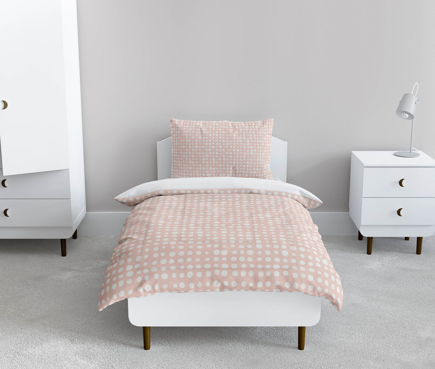 Assorted Dots Comforter Set