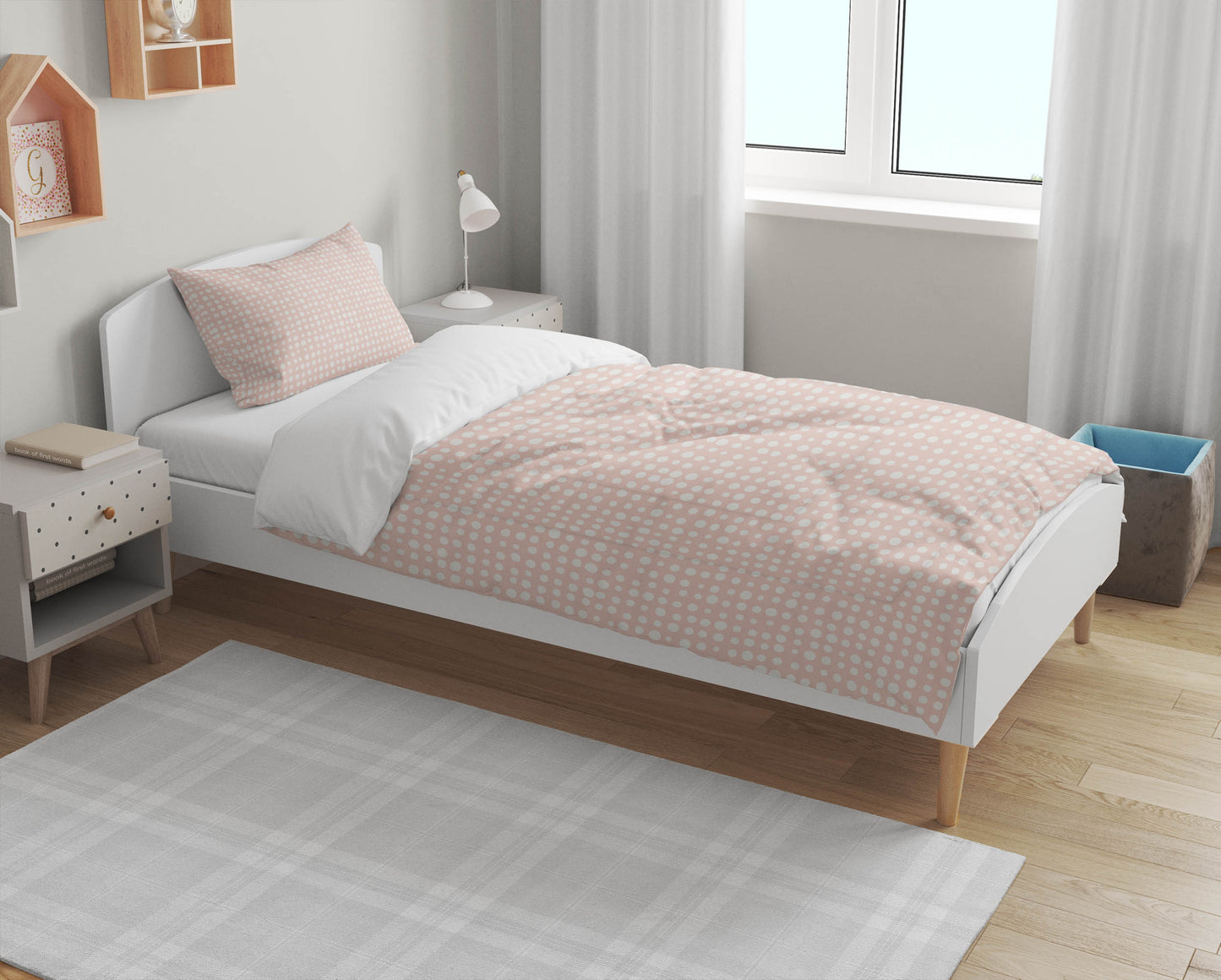 Assorted Dots Comforter Set
