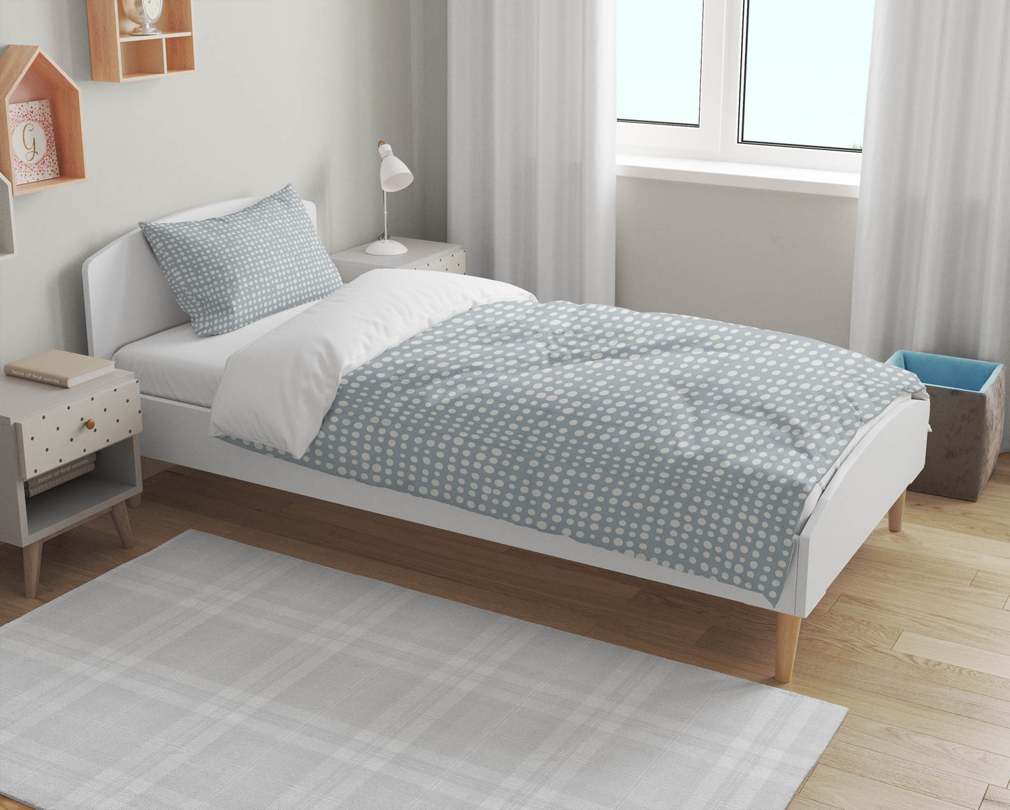 Assorted Dots Comforter Set