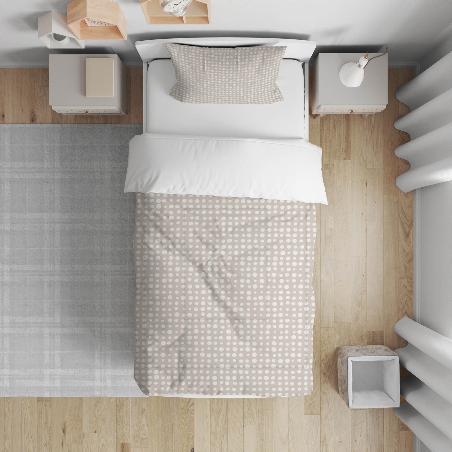 Assorted Dots Comforter Set