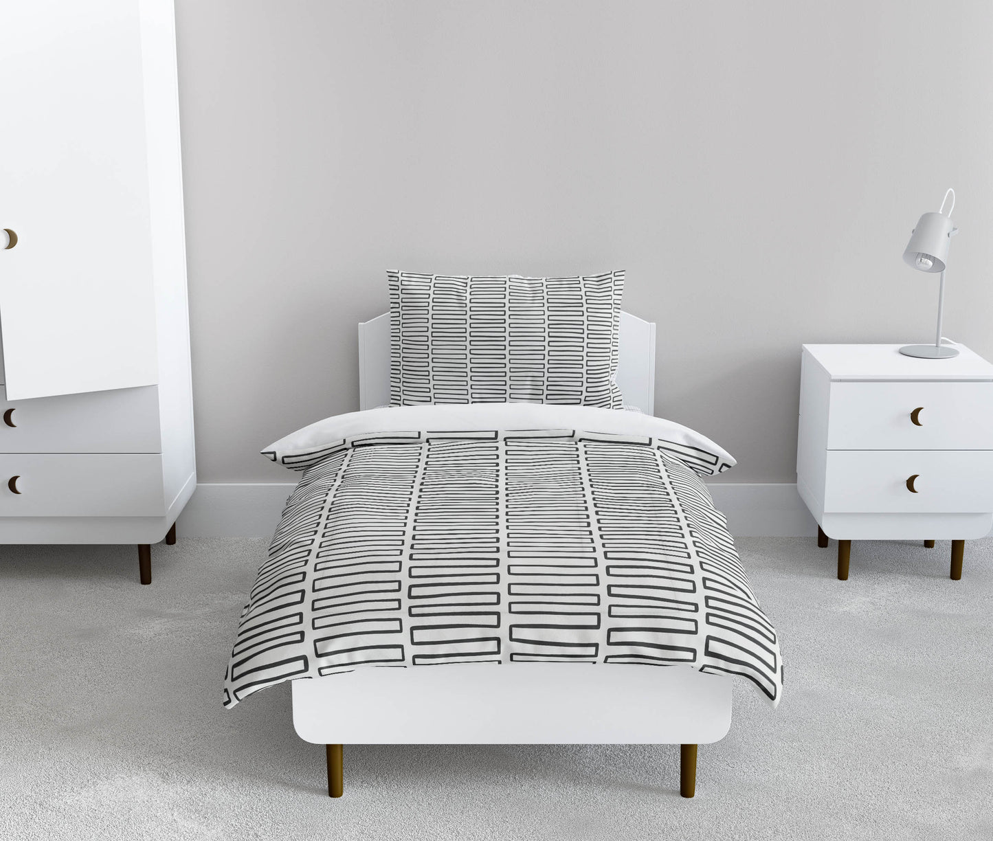 Block Maze Comforter Set