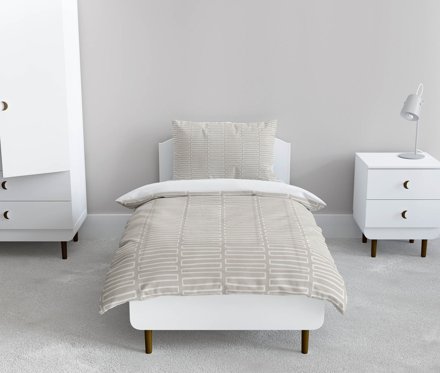 Block Maze Comforter Set
