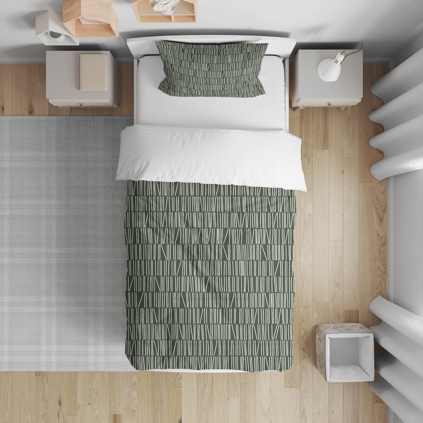 Bookcase Comforter Set