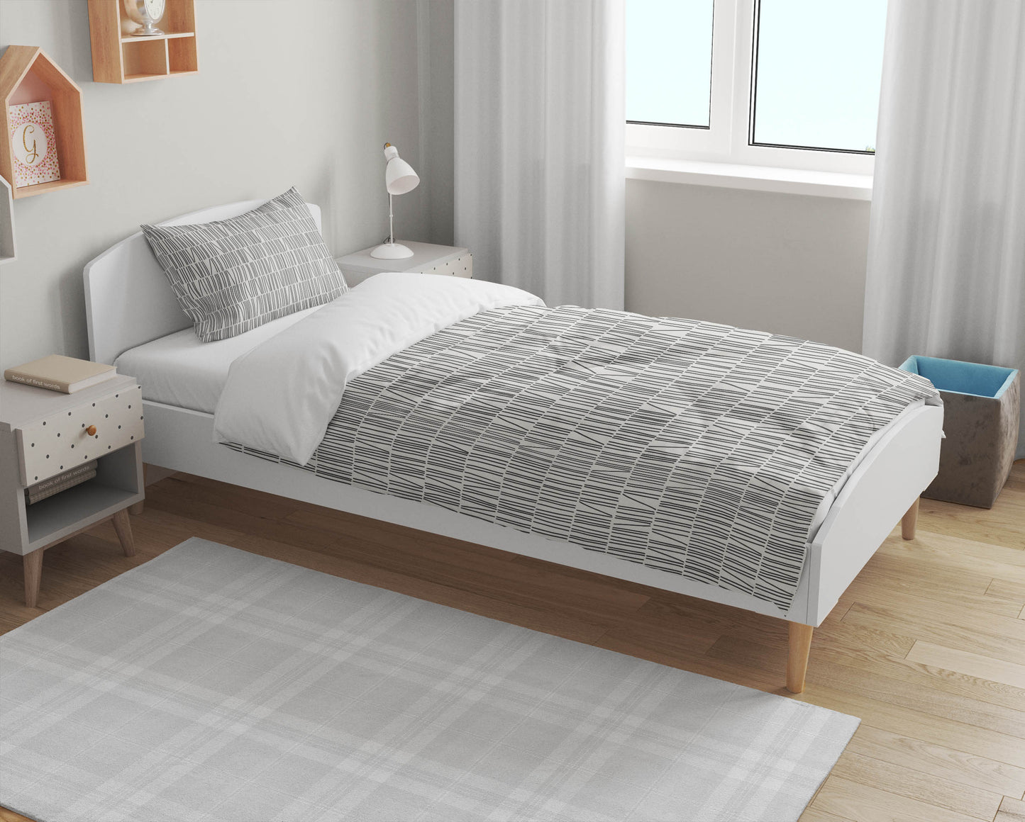 Bookcase Comforter Set