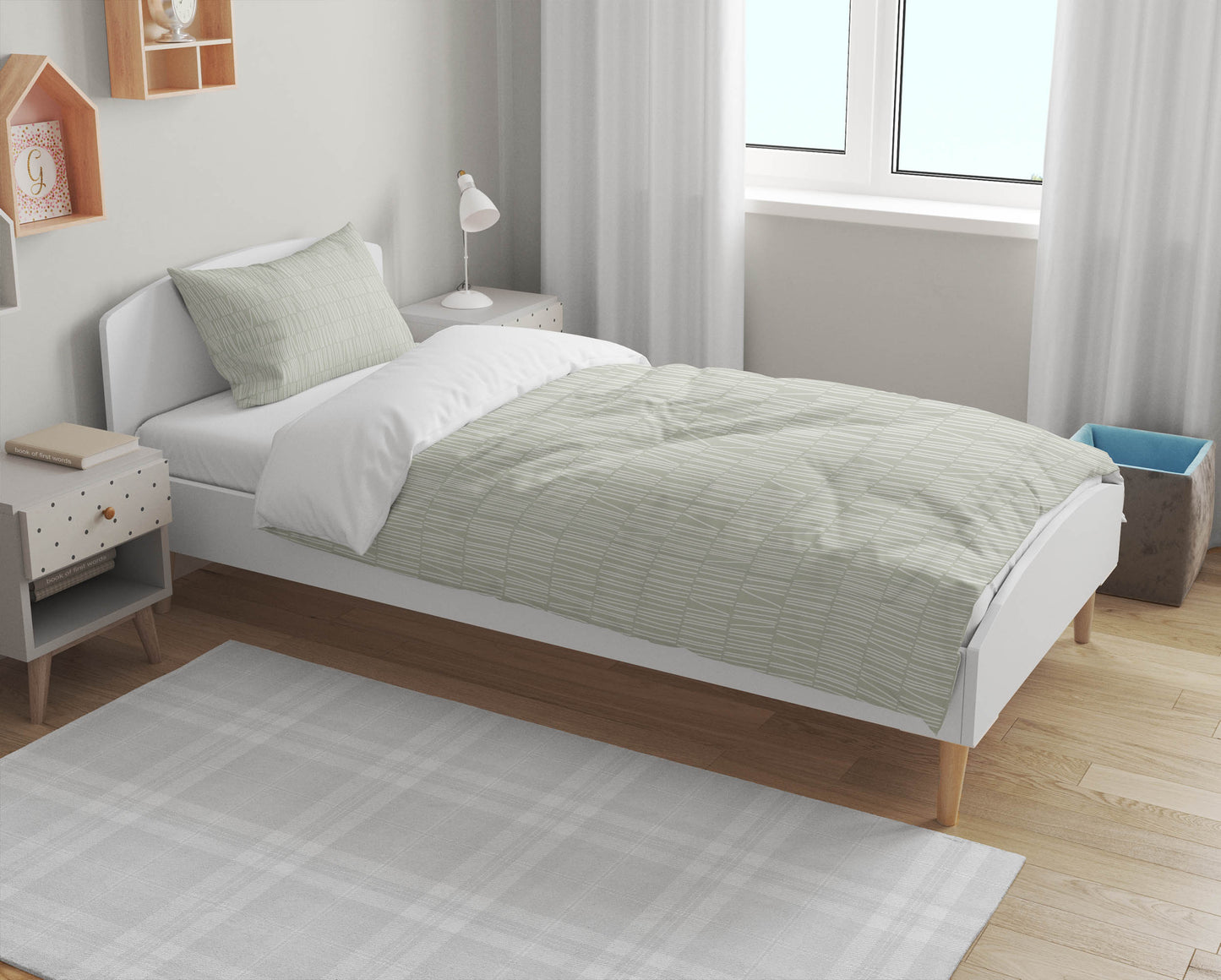 Bookcase Comforter Set
