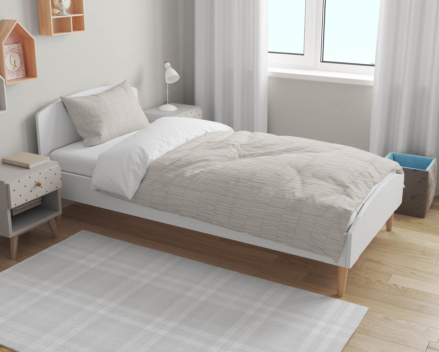 Bookcase Comforter Set