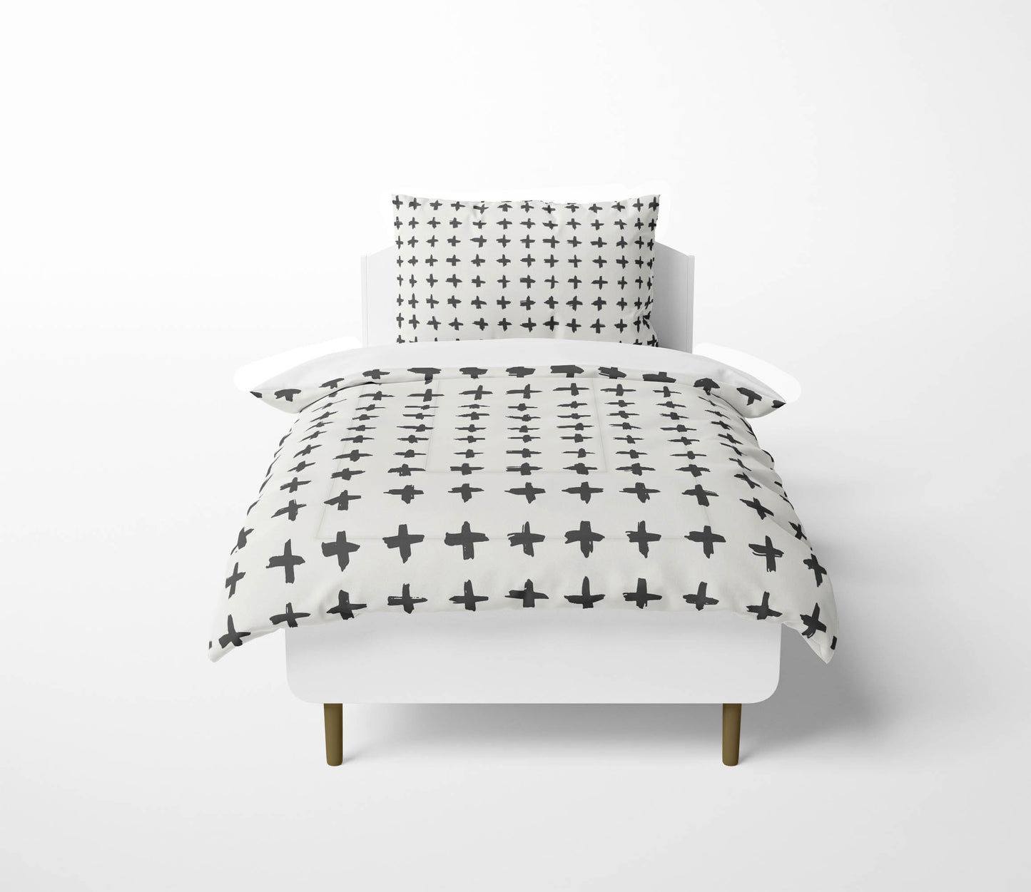 Check Comforter Set