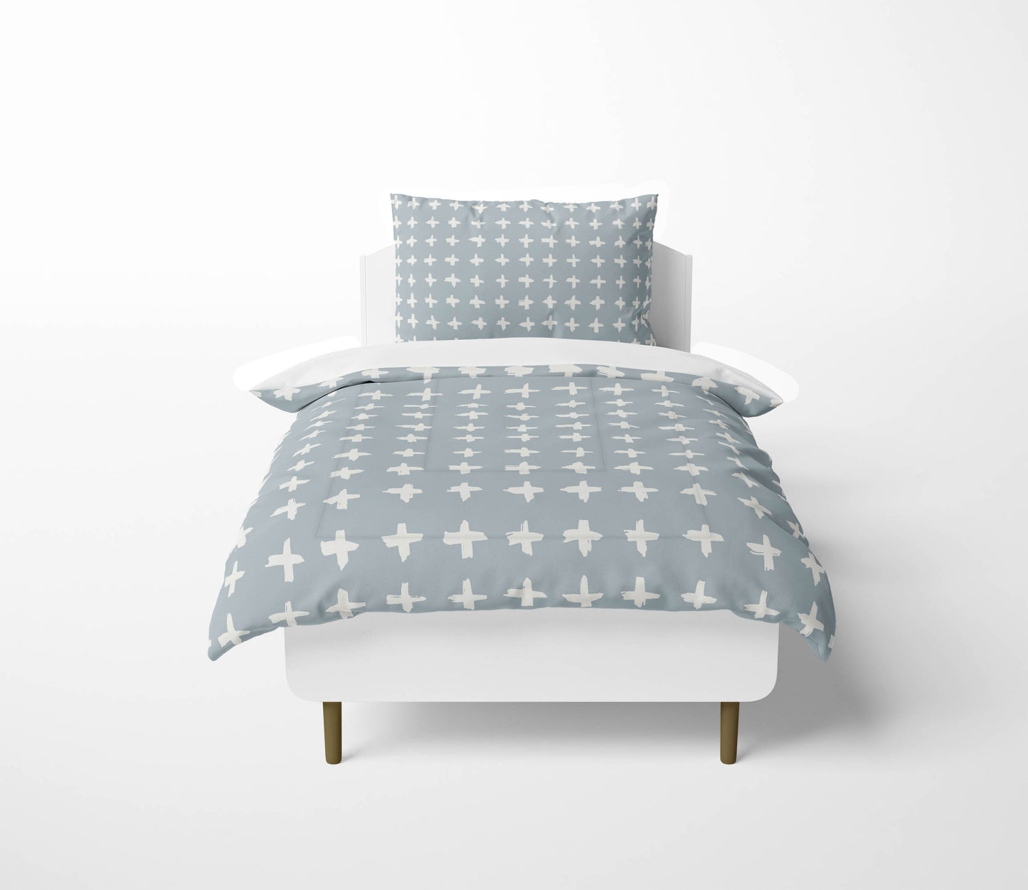Check Comforter Set