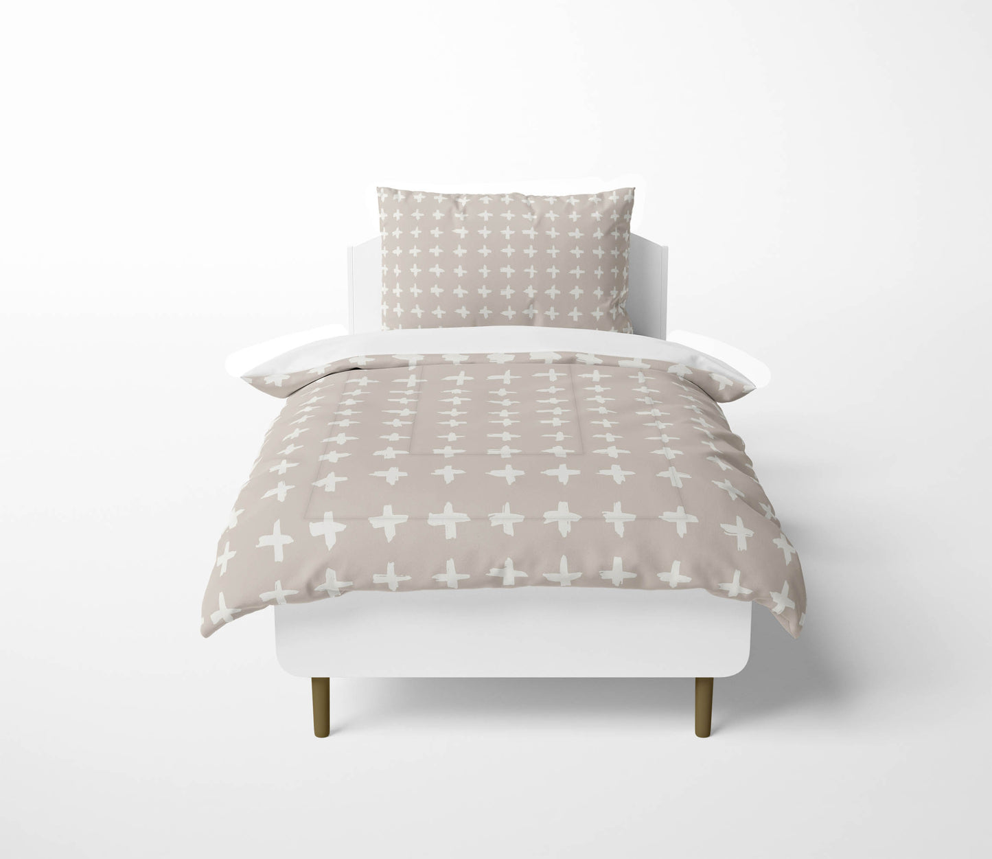 Check Comforter Set