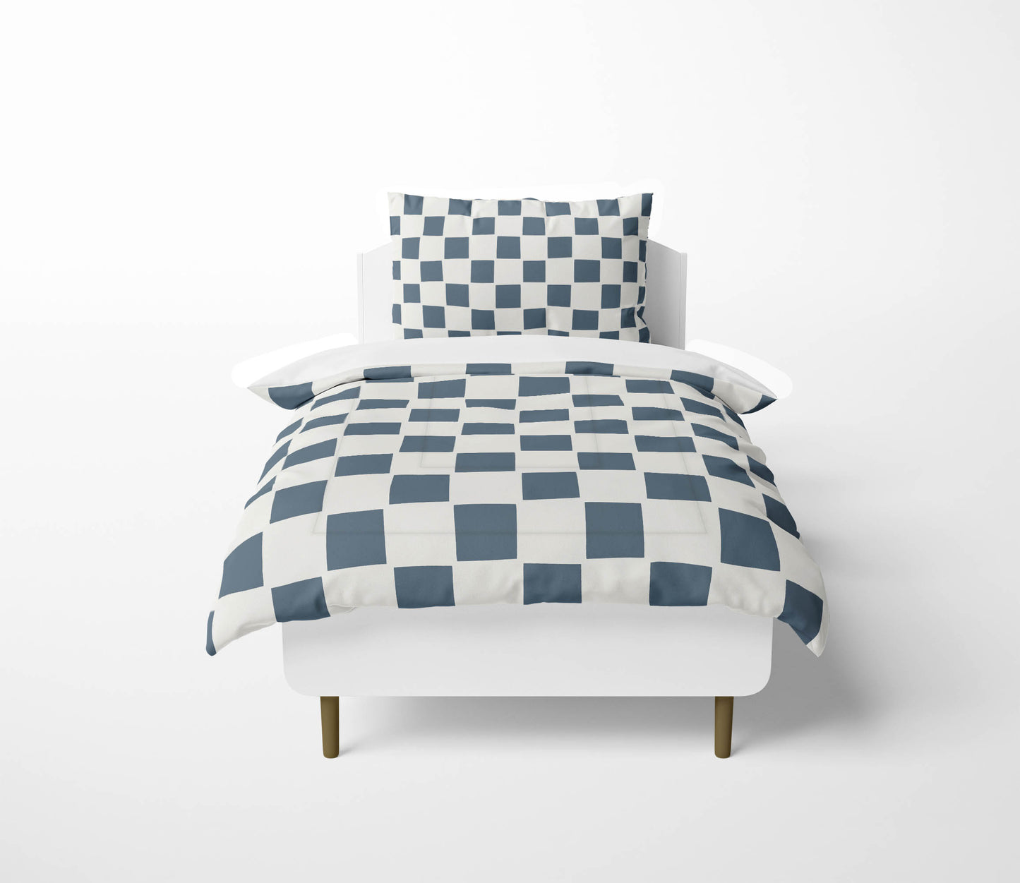 Checkered Comforter Set