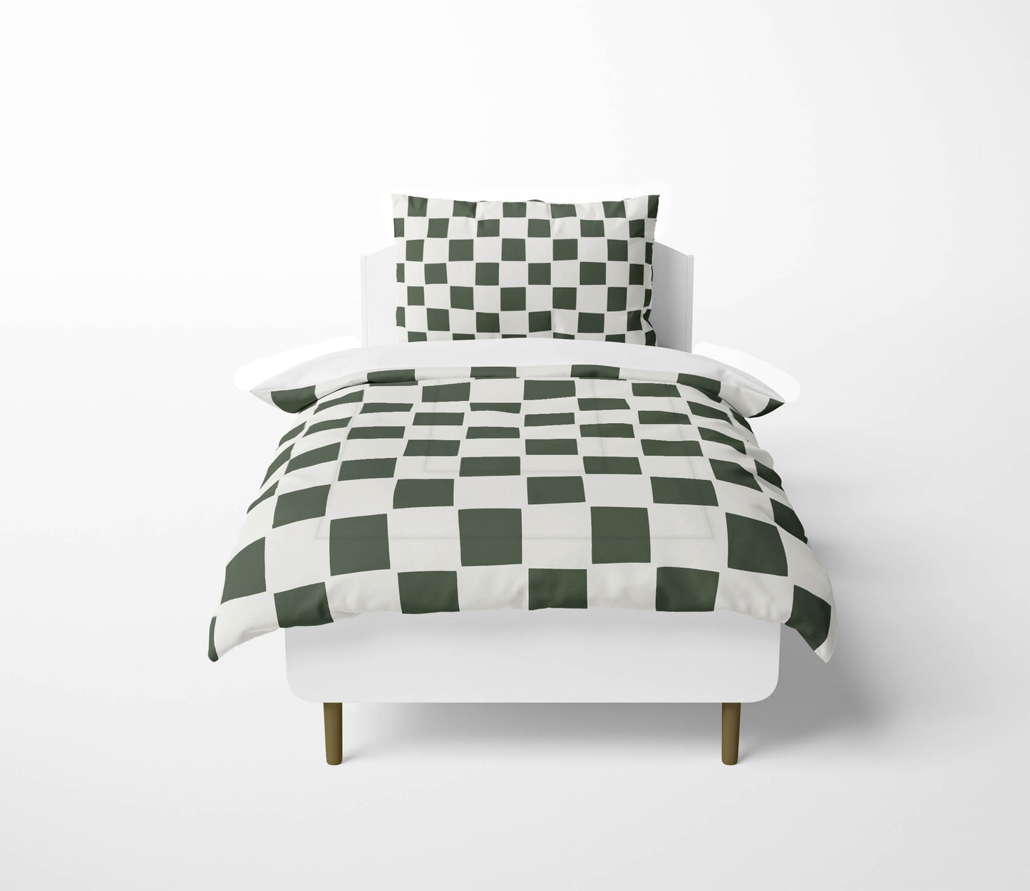 Checkered Comforter Set