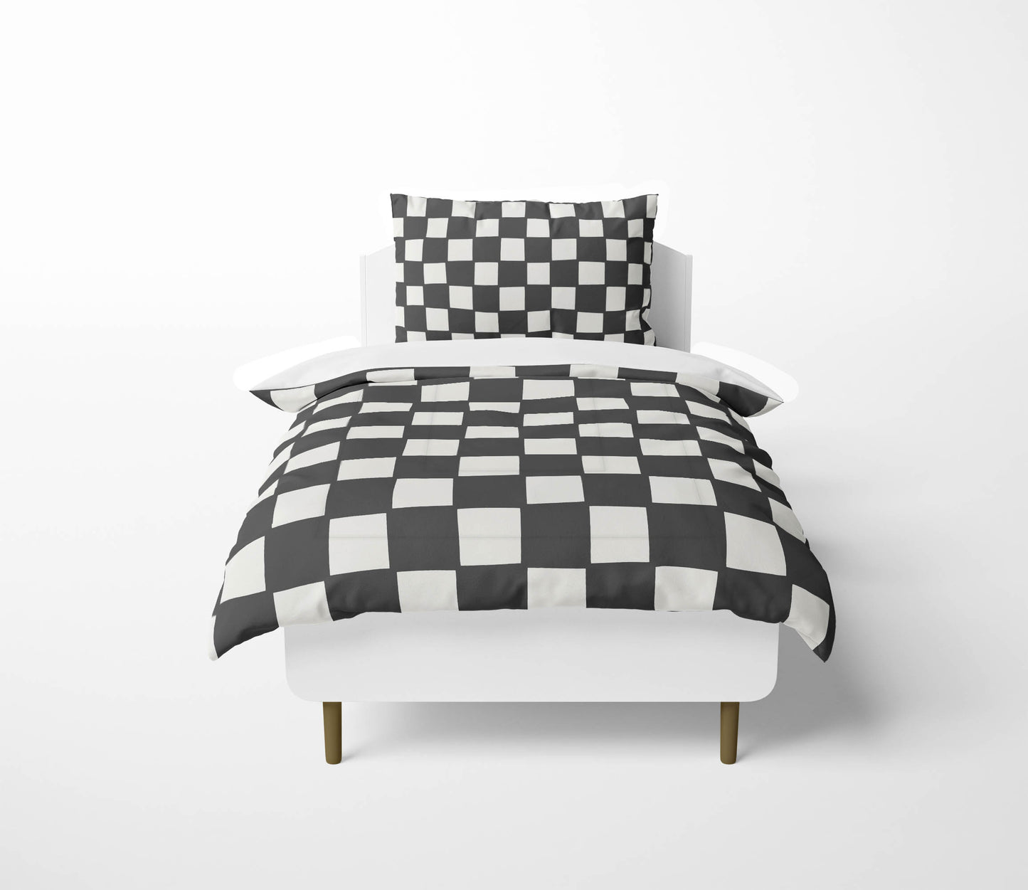 Checkered Comforter Set