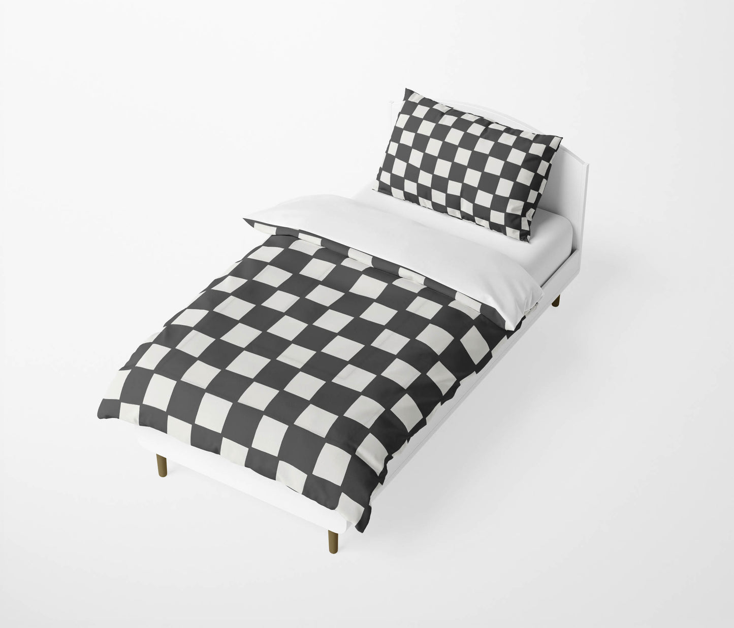 Checkered Comforter Set