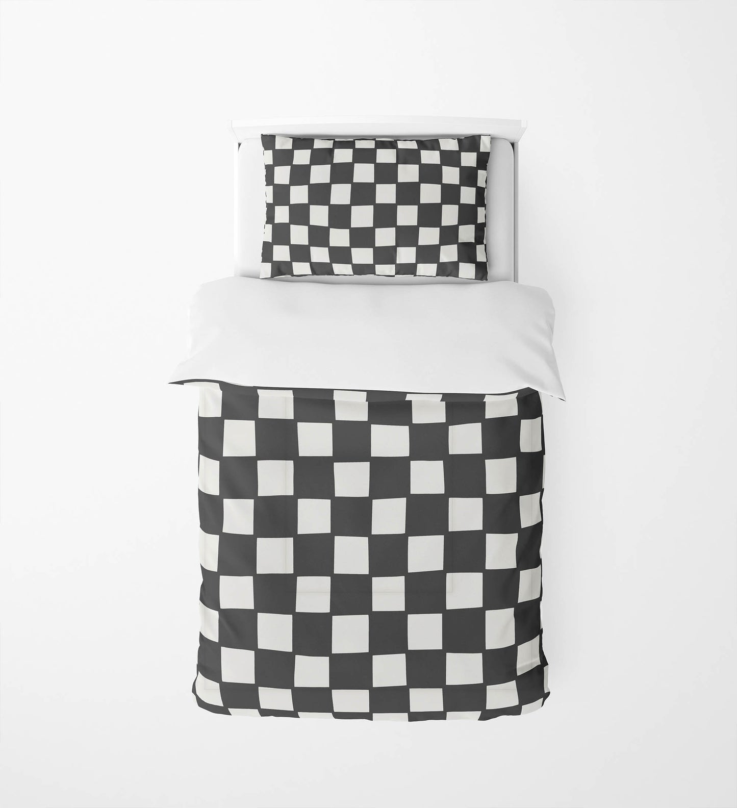 Checkered Comforter Set