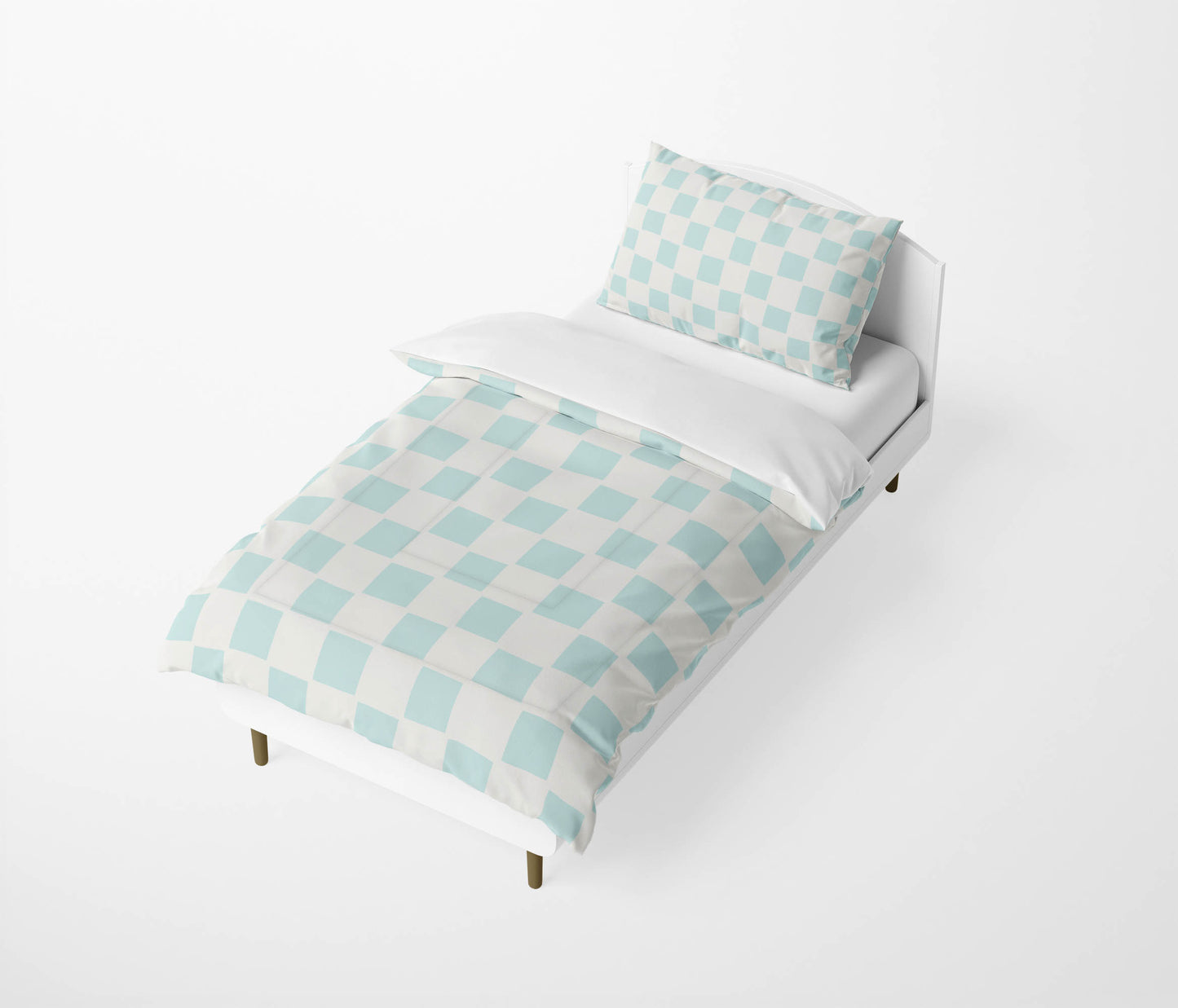 Checkered Comforter Set