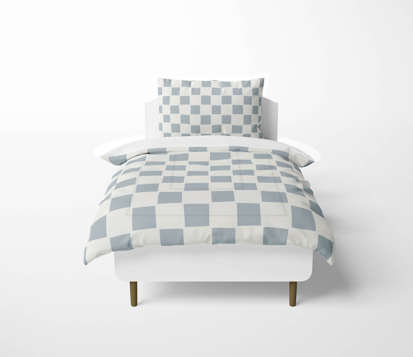 Checkered Comforter Set