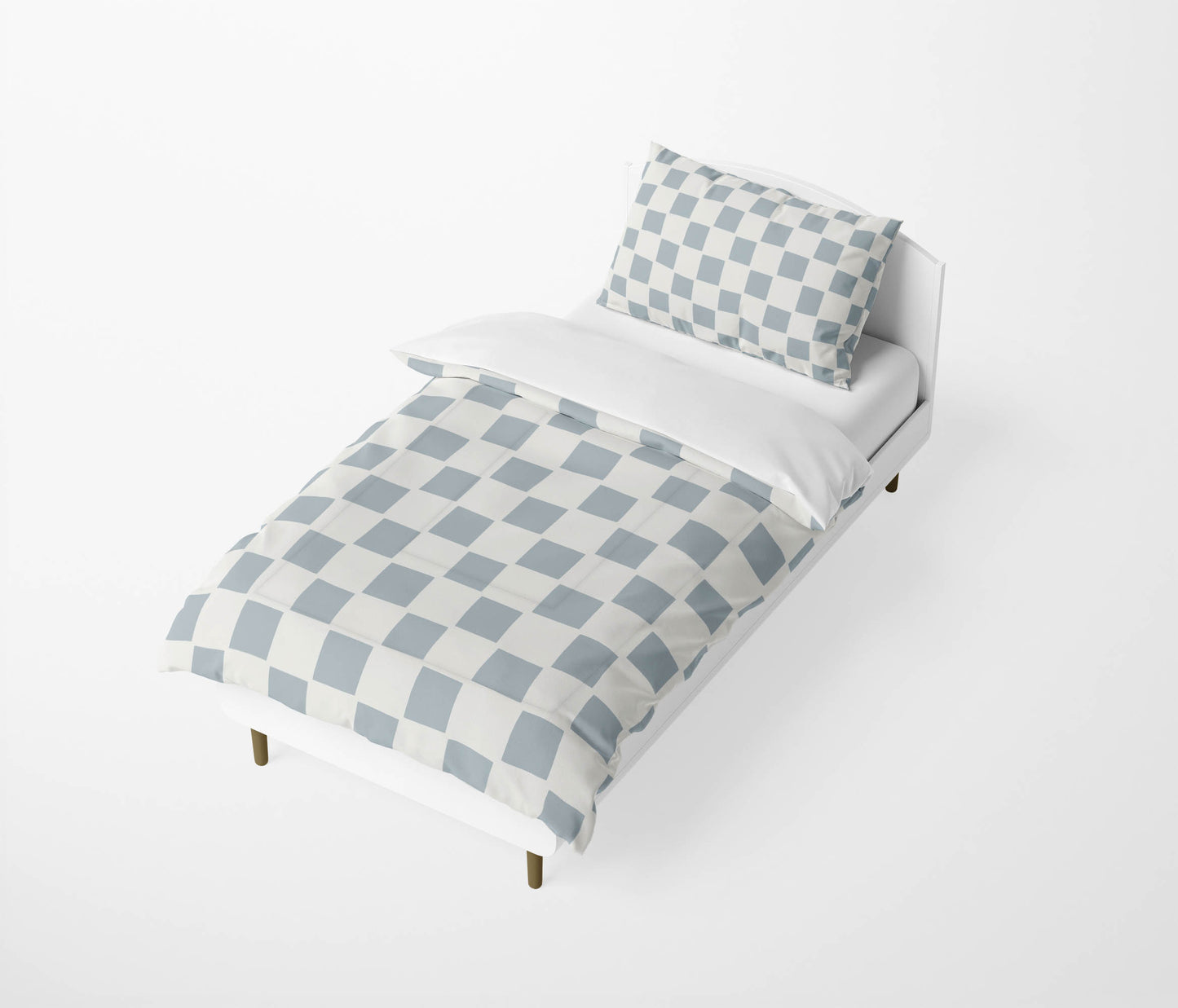 Checkered Comforter Set