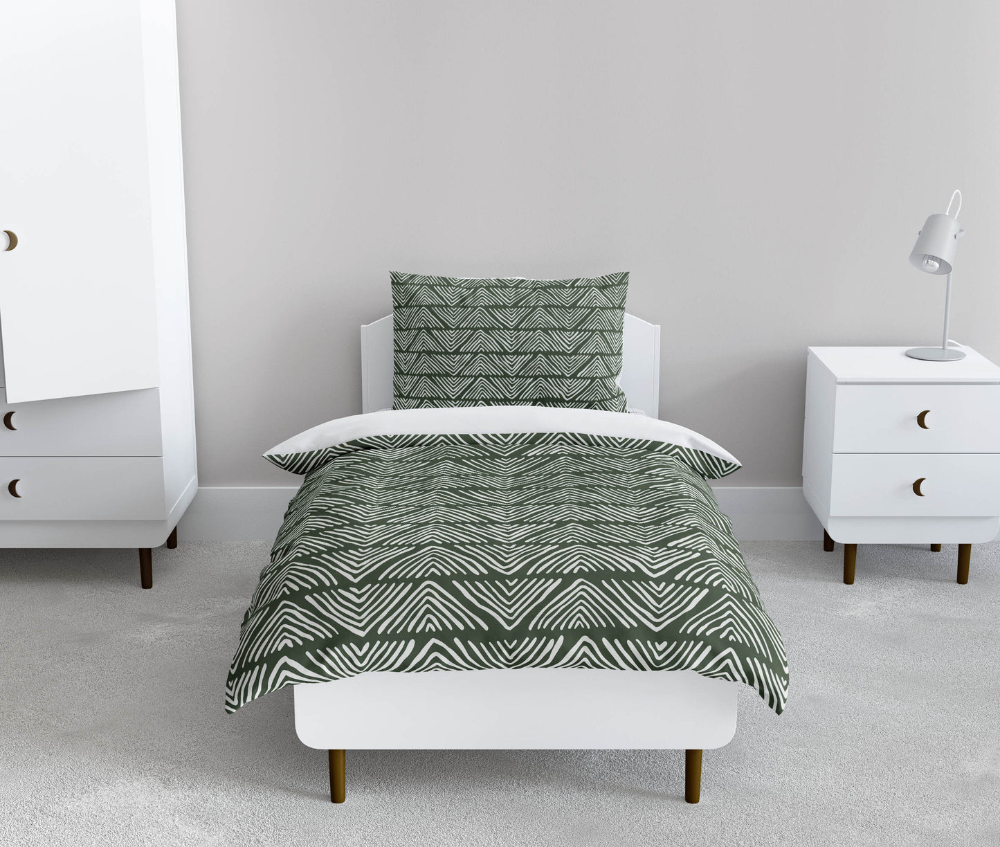 Chev Wave Stripe Comforter Set