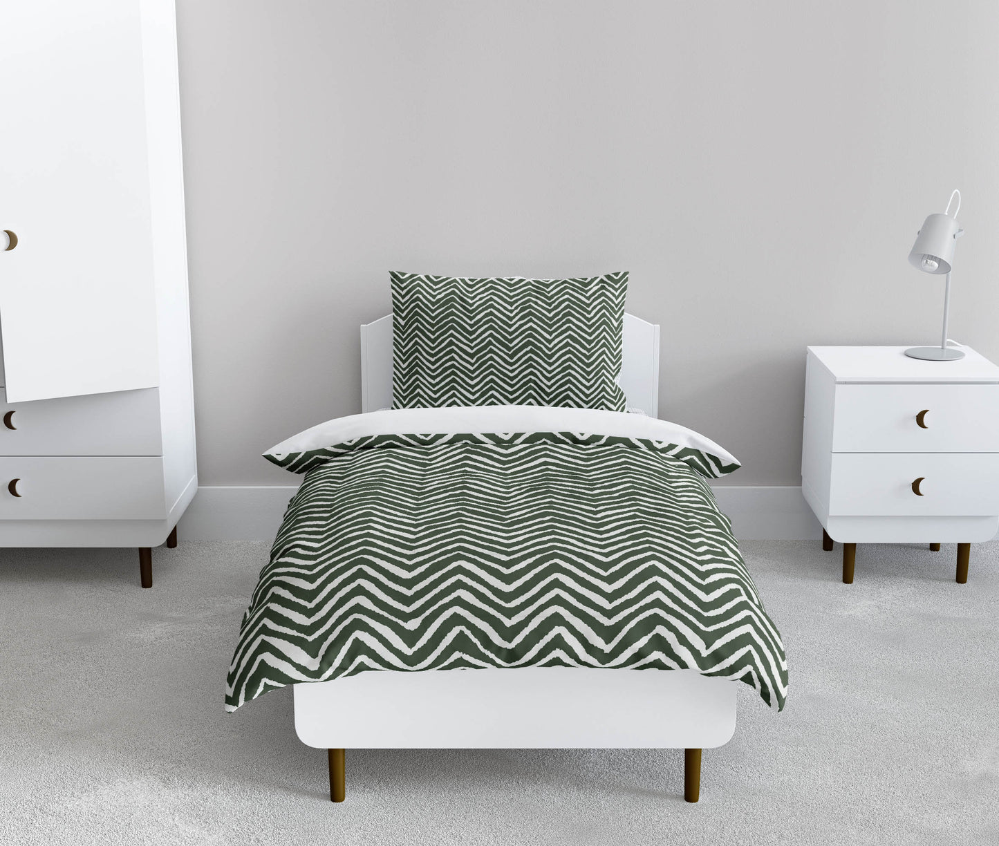 Chevron Snug Comforter Set