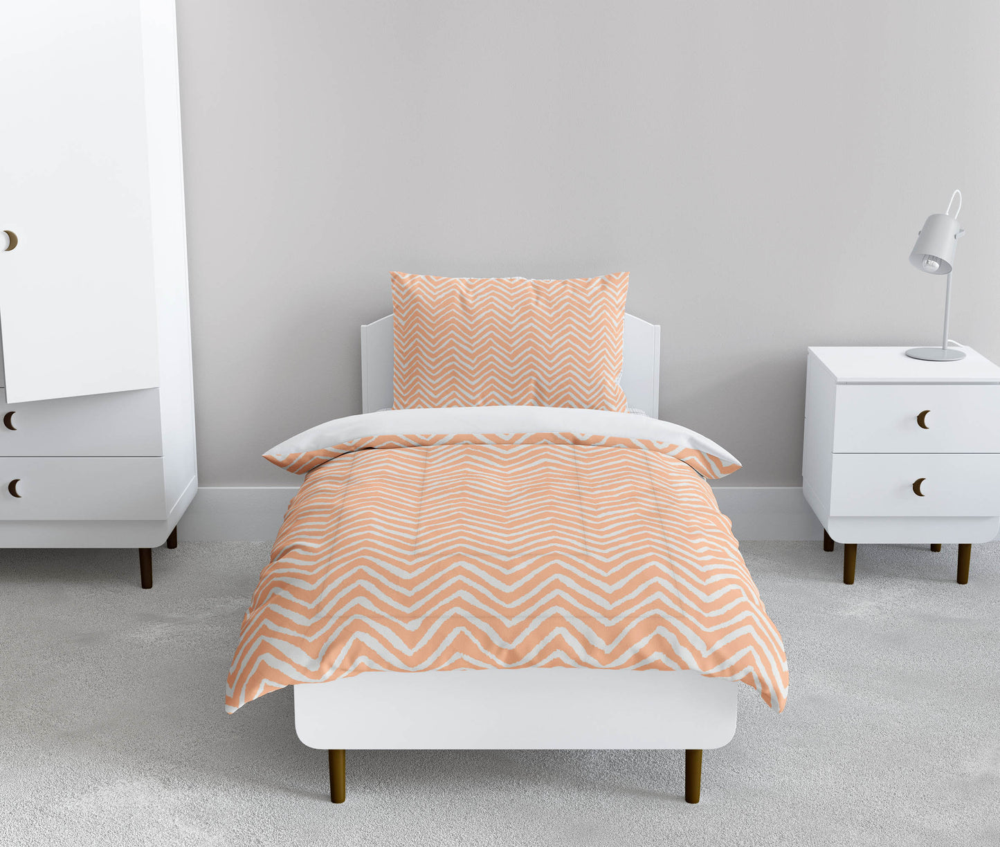 Chevron Snug Comforter Set