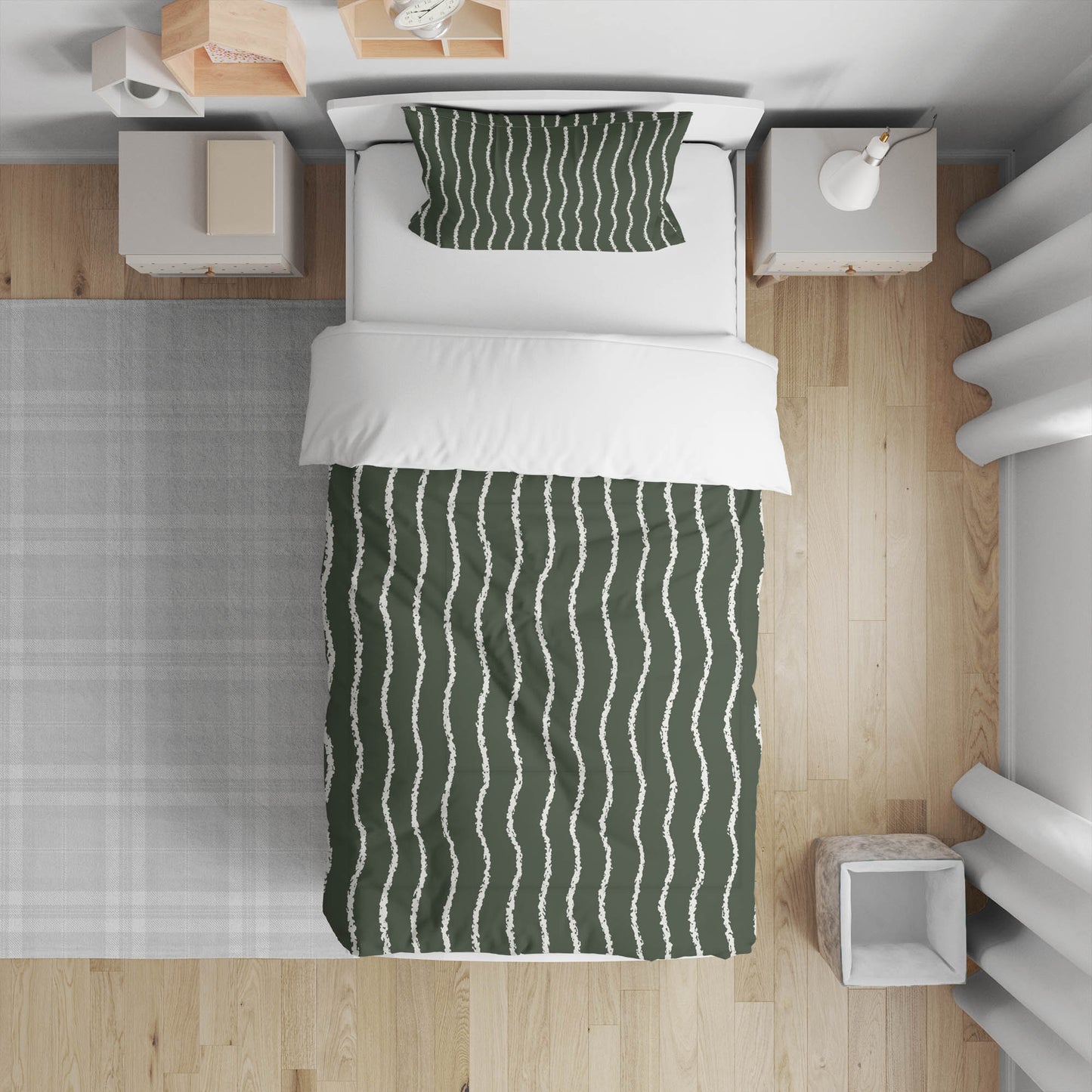 Wave Grunge Comforter Set