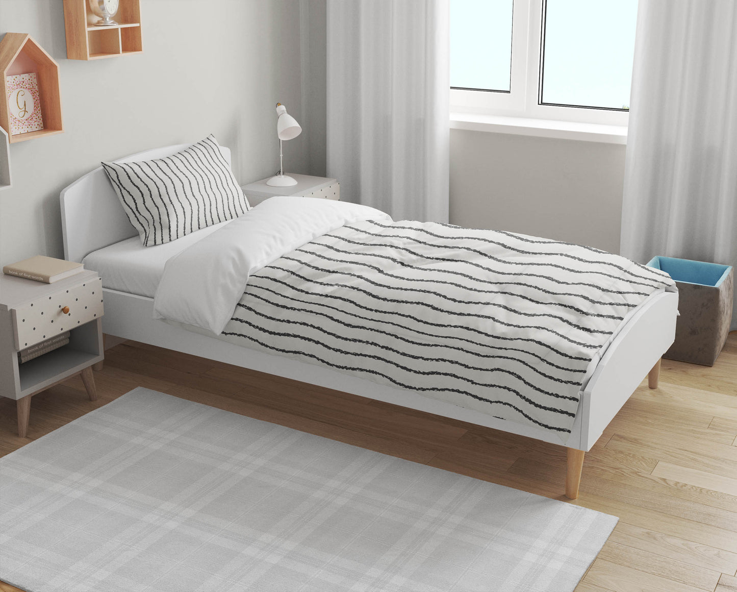 Wave Grunge Comforter Set