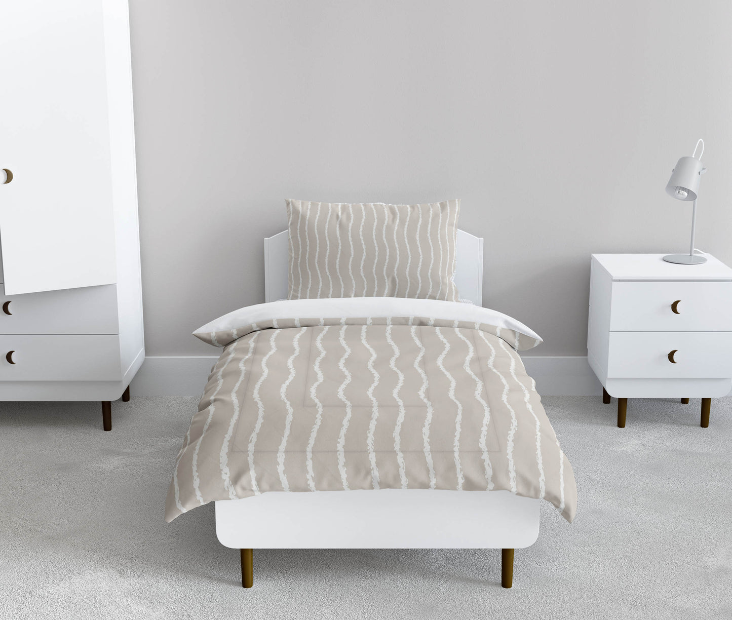 Wave Grunge Comforter Set