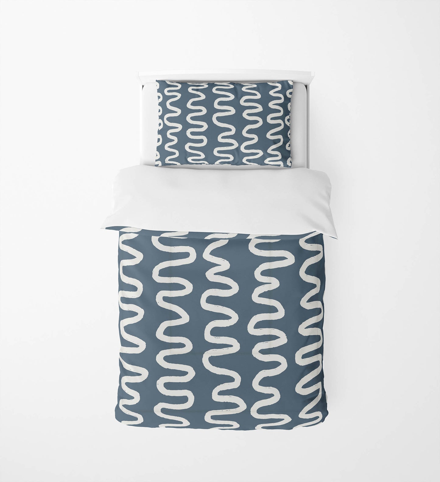Wiggle Stripe Comforter Set